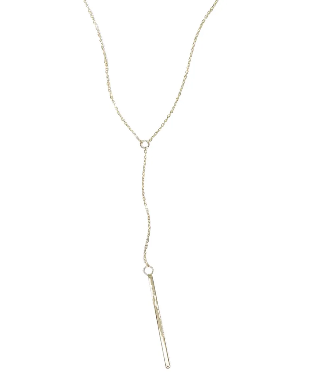 Linear Y Necklace