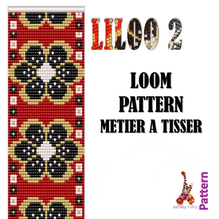 Loom Pattern - Bracelet LILOO-2