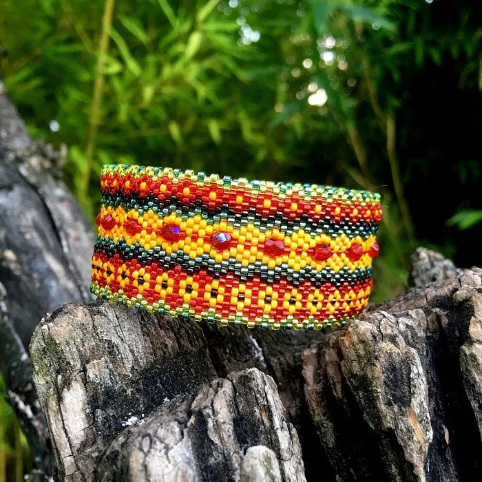 Loom Pattern - Bracelet PROVENCE