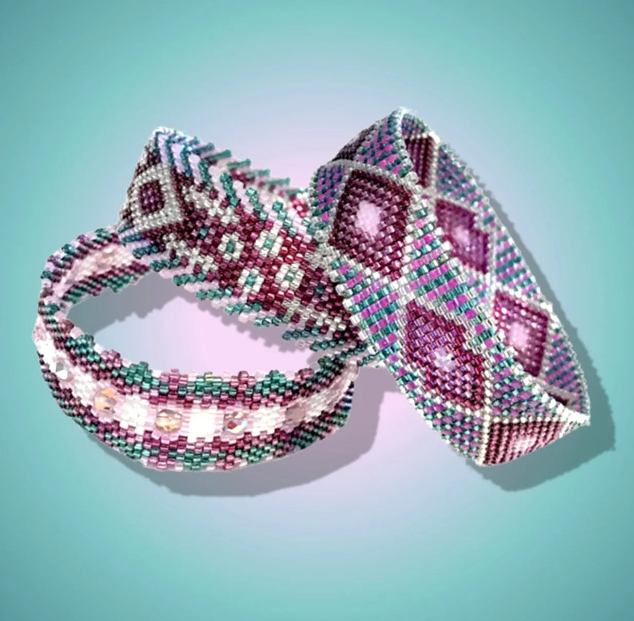 Loom Pattern - Bracelet ROYAL