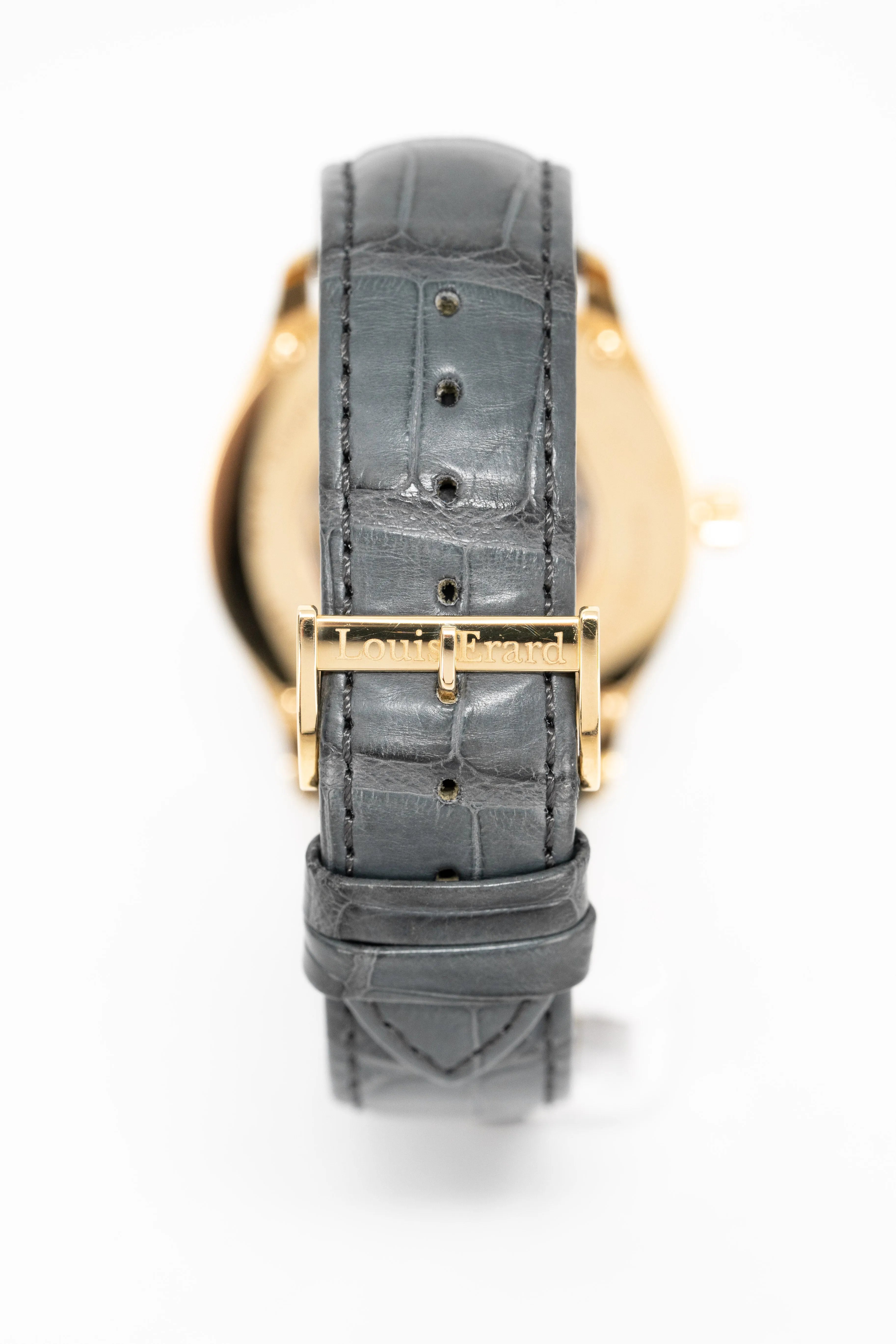 Louis Erard Men's Watch Mechanical 1931 18ct Rose Gold White 47207OR31.BAC02