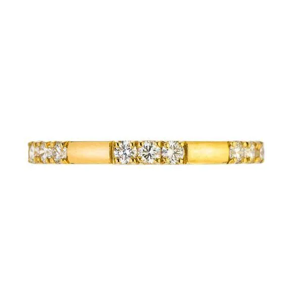 Luna 3 Stone Diamond Band