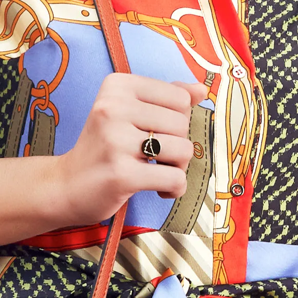 Metal Constellation Ring