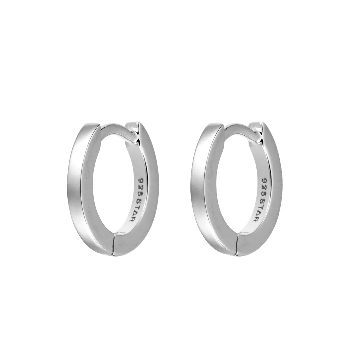Micro Square Huggie
