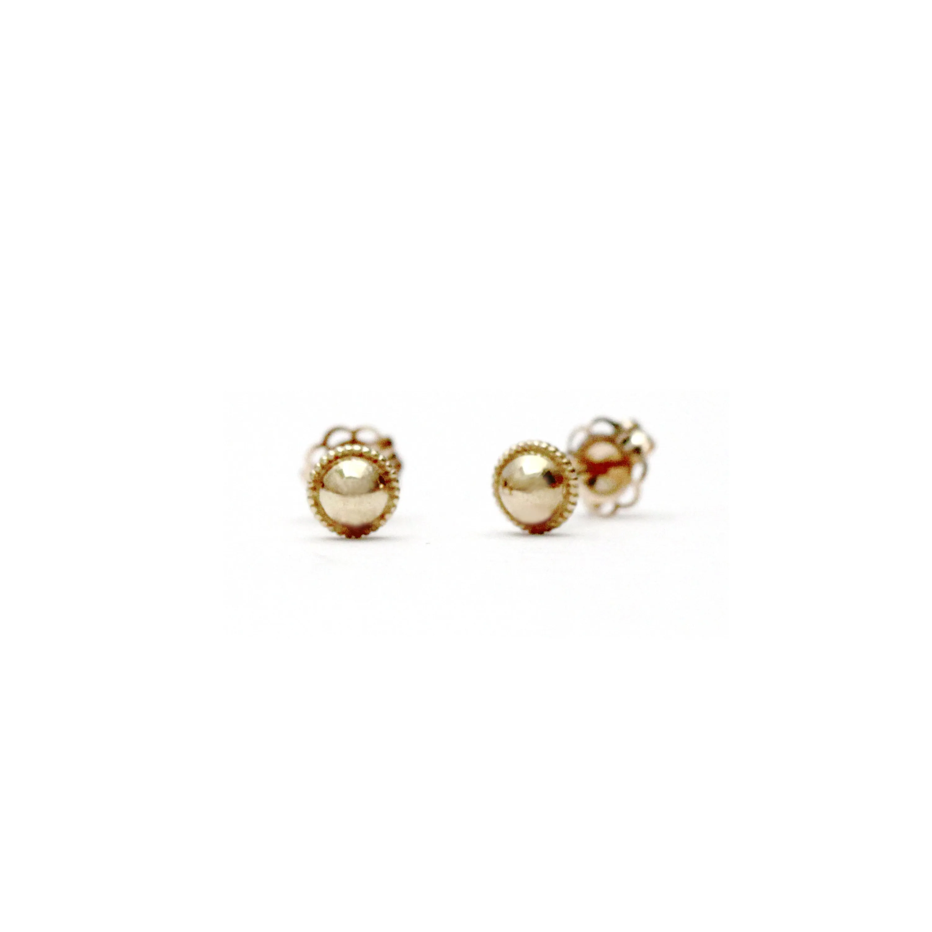 Mini Half Dome Earrings