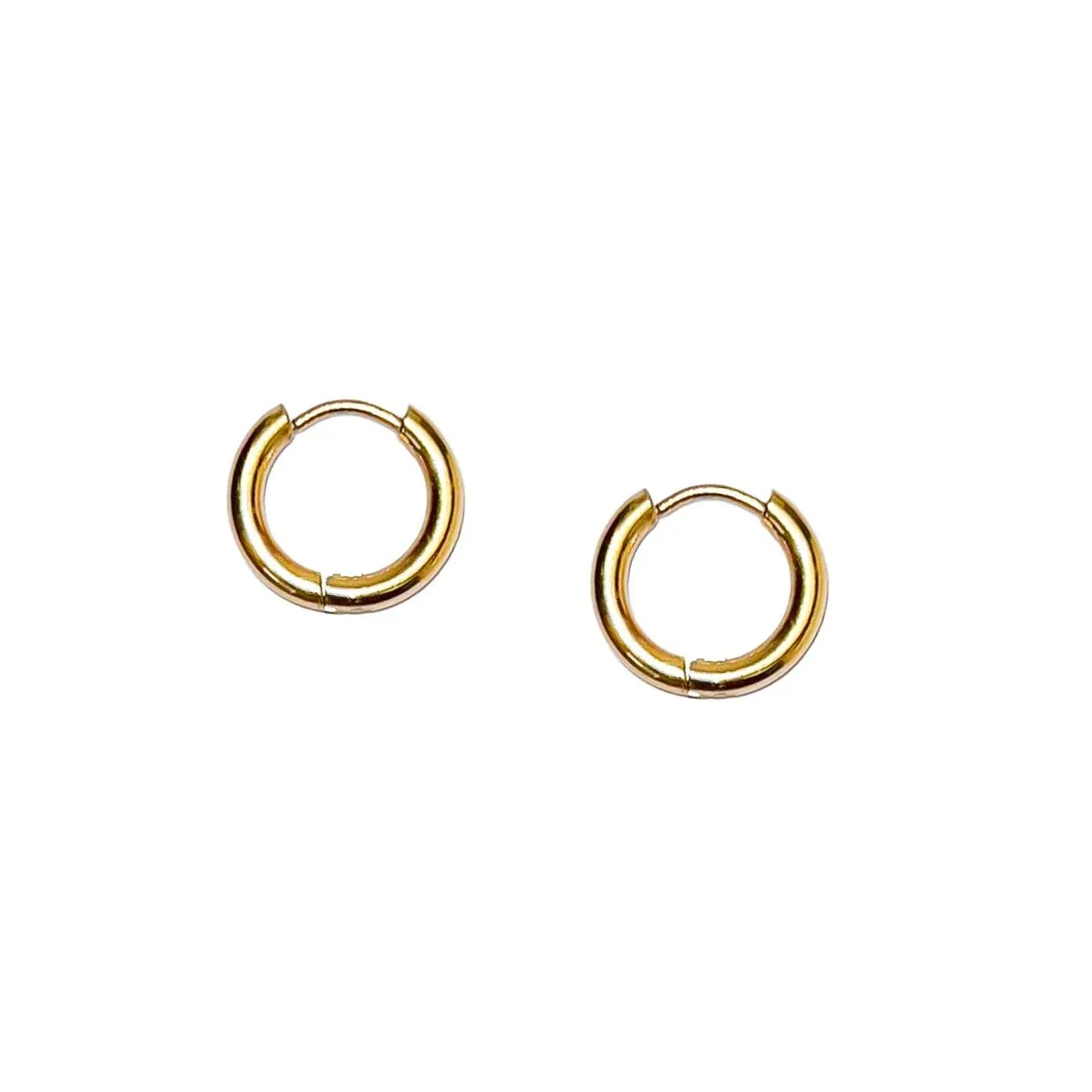 Minimalist Gold Hoop Earrings