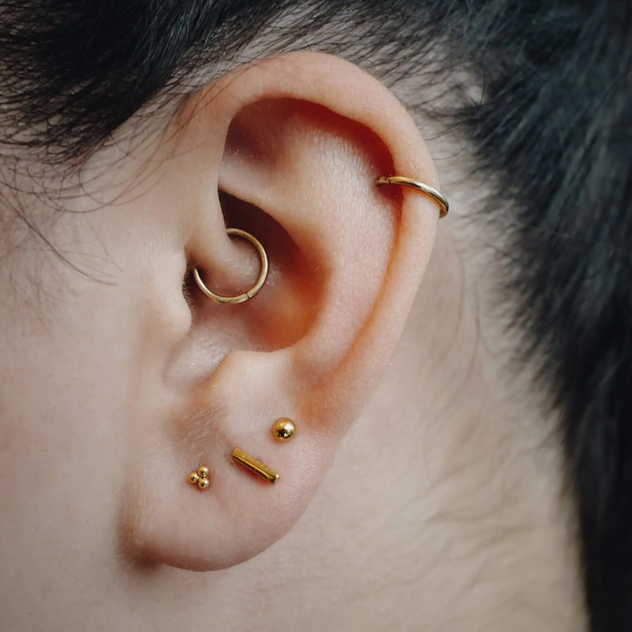 Minimalist Nap Earrings Trio