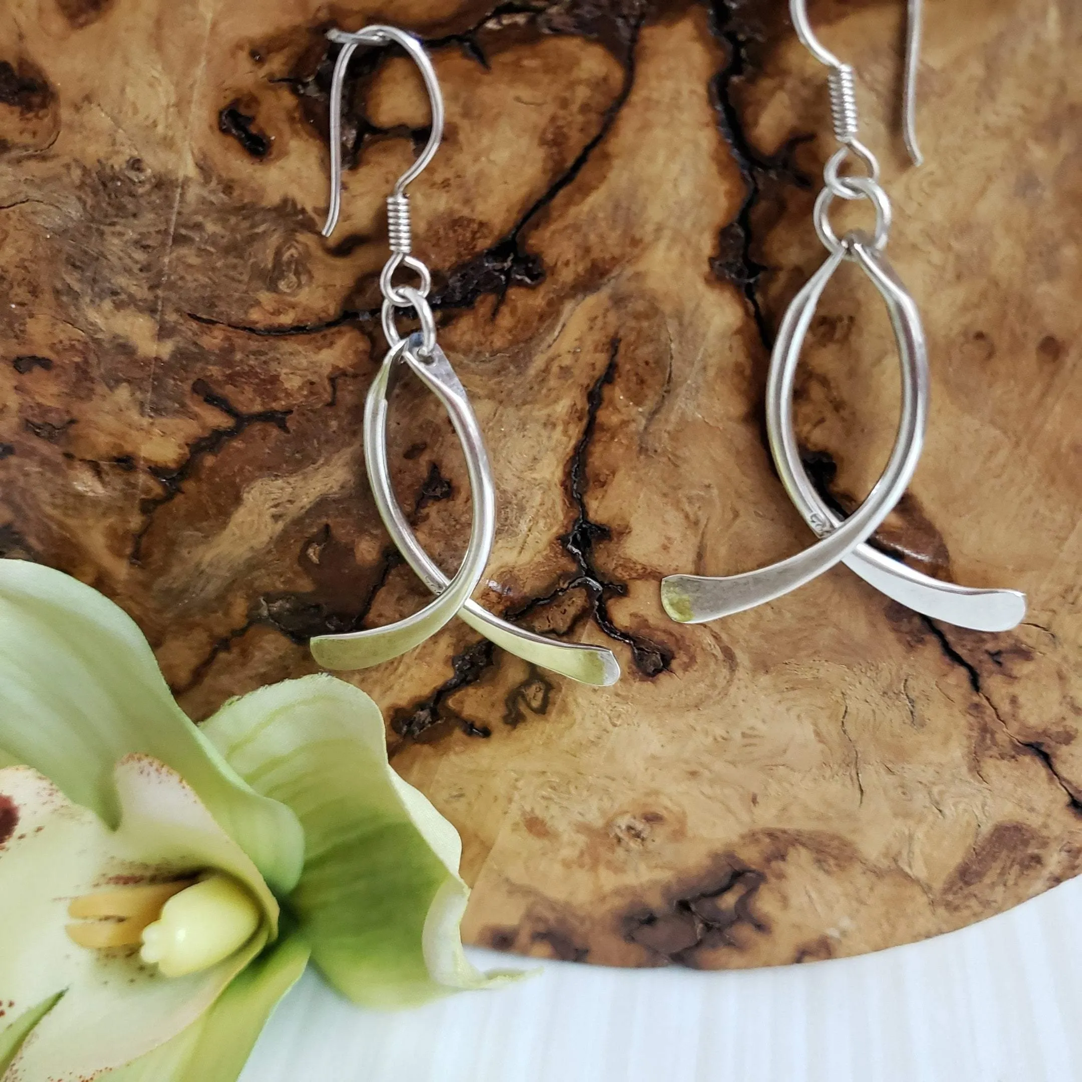 Minimalist Silver Earrings