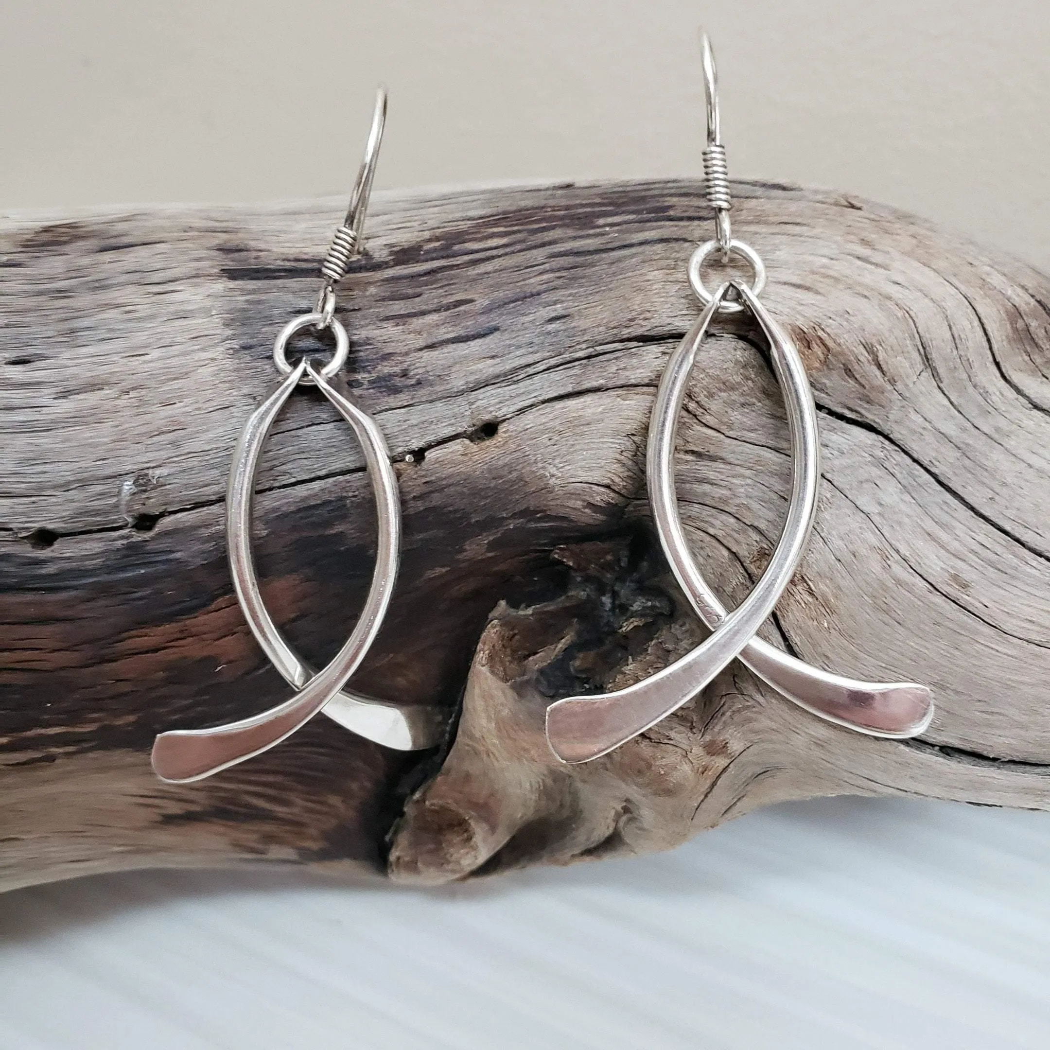 Minimalist Silver Earrings