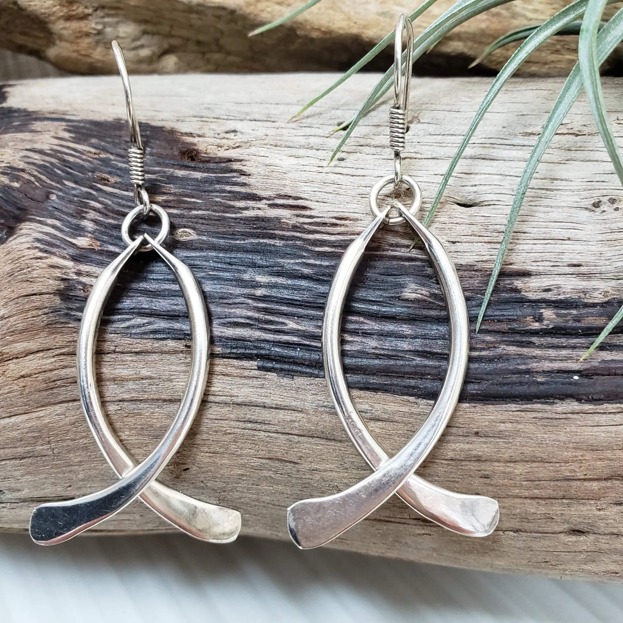Minimalist Silver Earrings