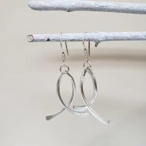 Minimalist Silver Earrings