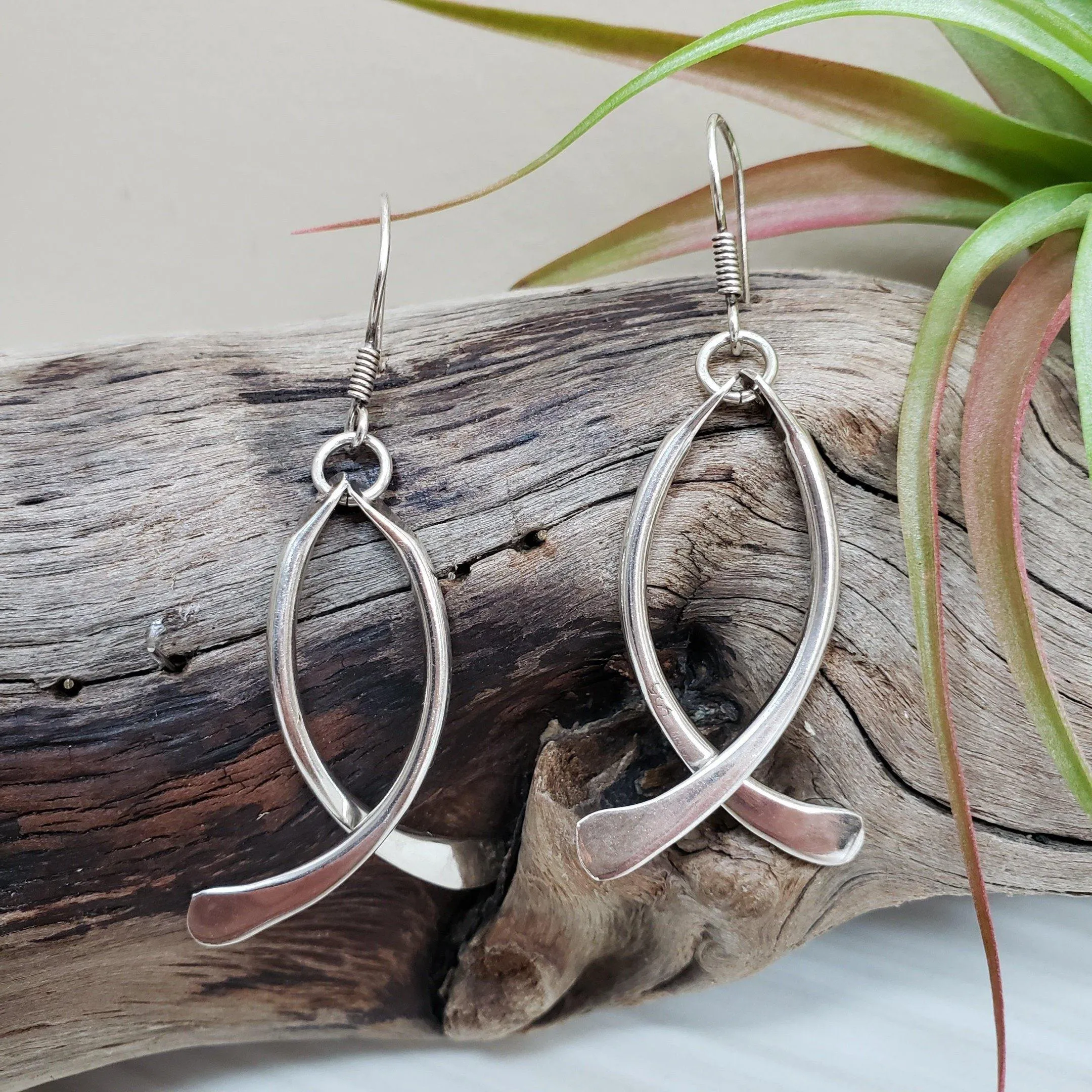 Minimalist Silver Earrings