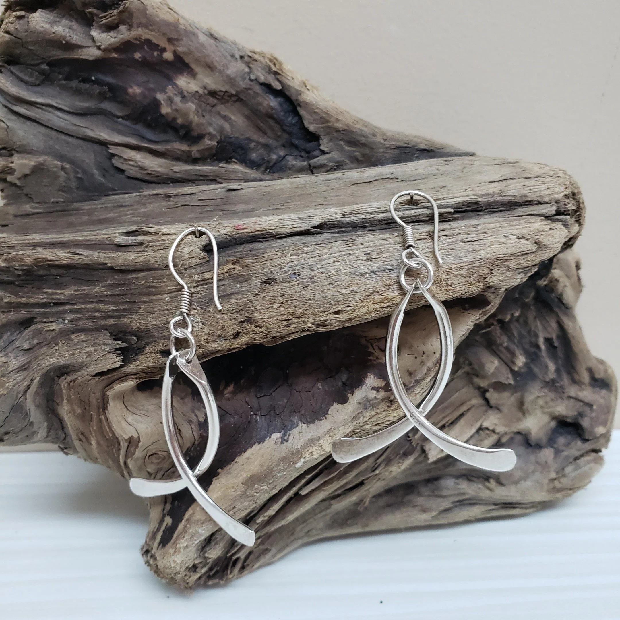 Minimalist Silver Earrings