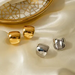 Minimalist Stainless Steel Ear Clips