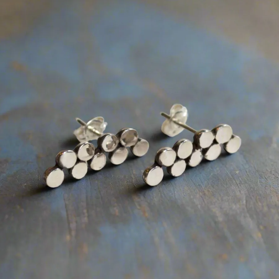 Minimalist Stud Earrings - Yet to Discover.