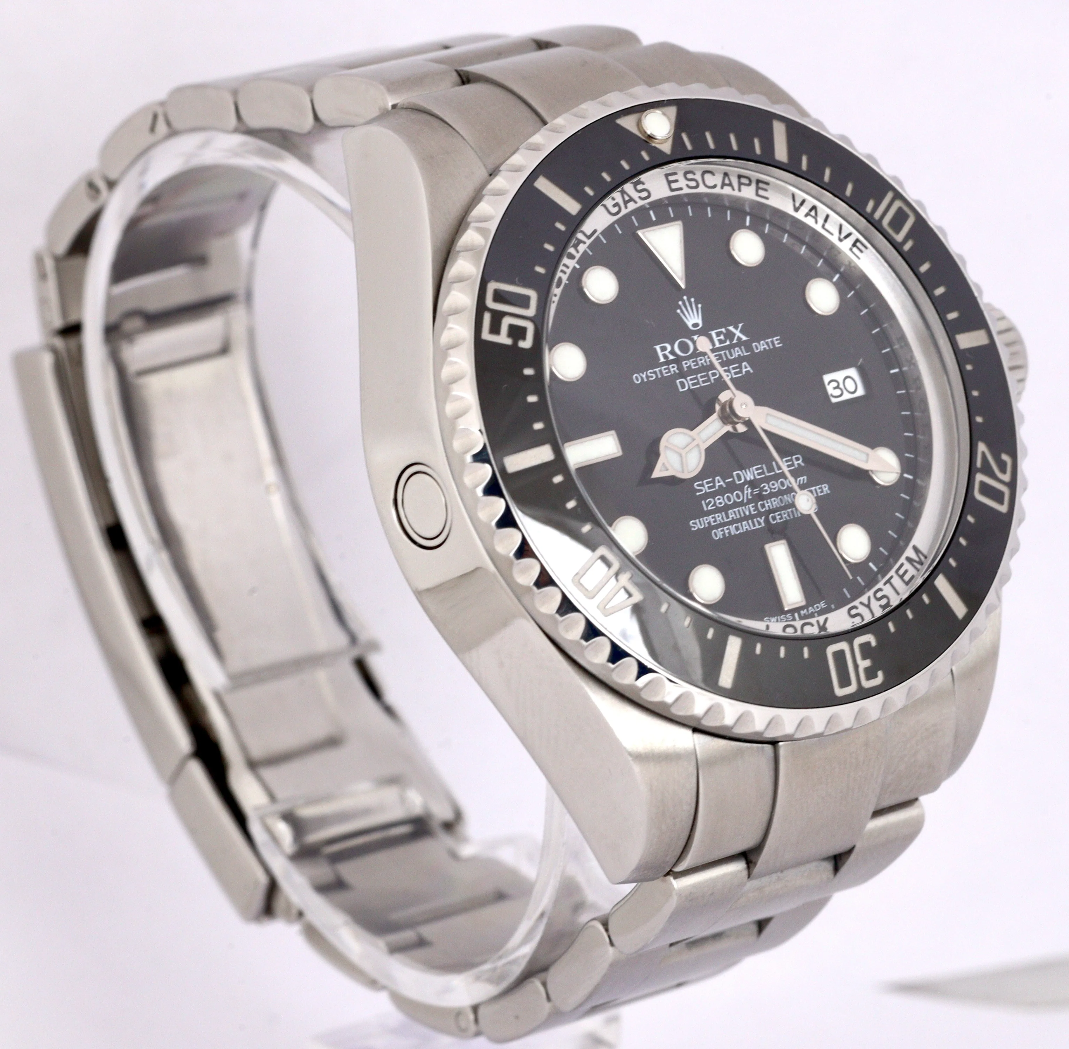 MINT 2010 Rolex Sea-Dweller Deepsea 116660 Stainless Steel 44mm Black Ceramic