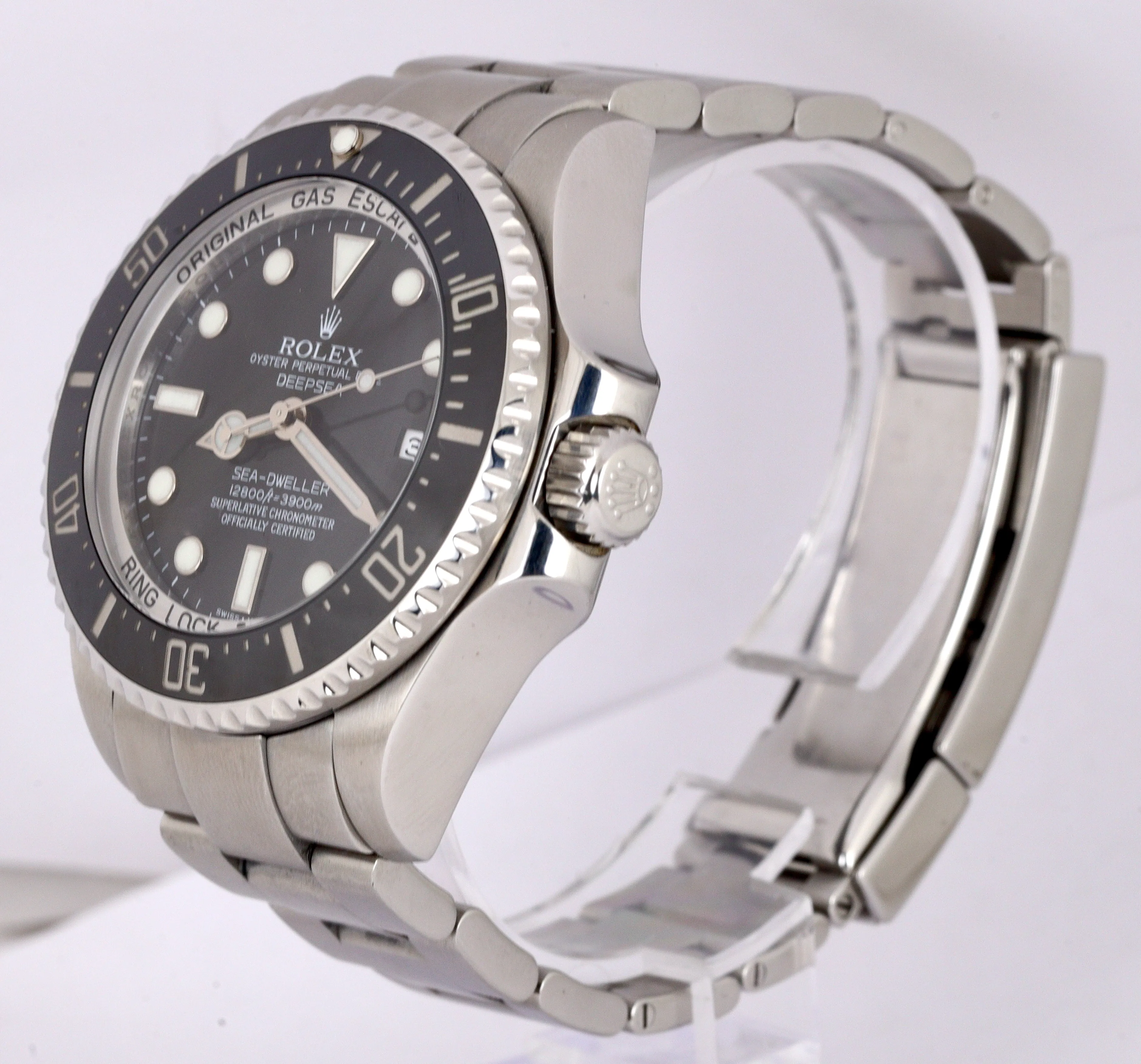MINT 2010 Rolex Sea-Dweller Deepsea 116660 Stainless Steel 44mm Black Ceramic