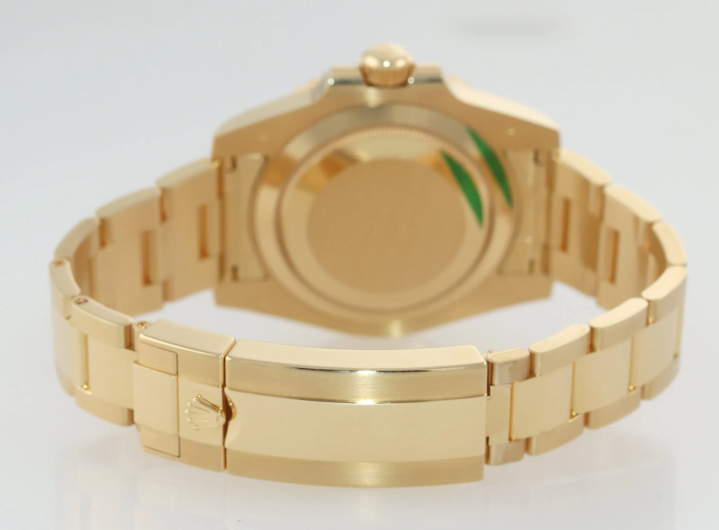 MINT 2018 PAPERS Rolex Sunburst Blue Ceramic 116618 18k Yellow Gold Watch Box