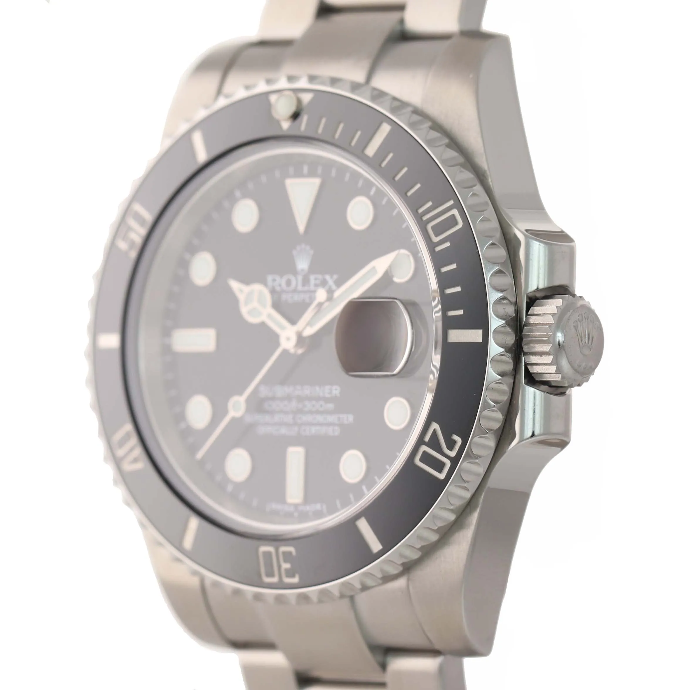 MINT 2018 Rolex Submariner Date 116610 Steel Black Dial Ceramic Bezel Watch Box