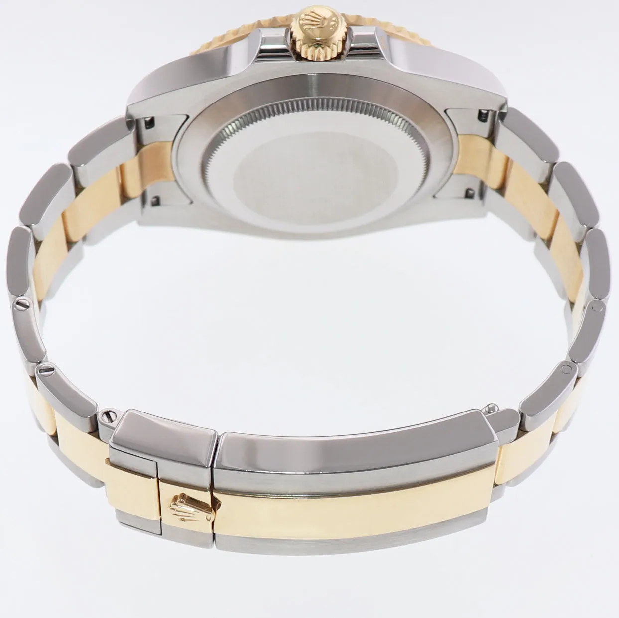 MINT 2019 Rolex Submariner Blue Ceramic 116613LB Two Tone Yellow Gold Watch Box