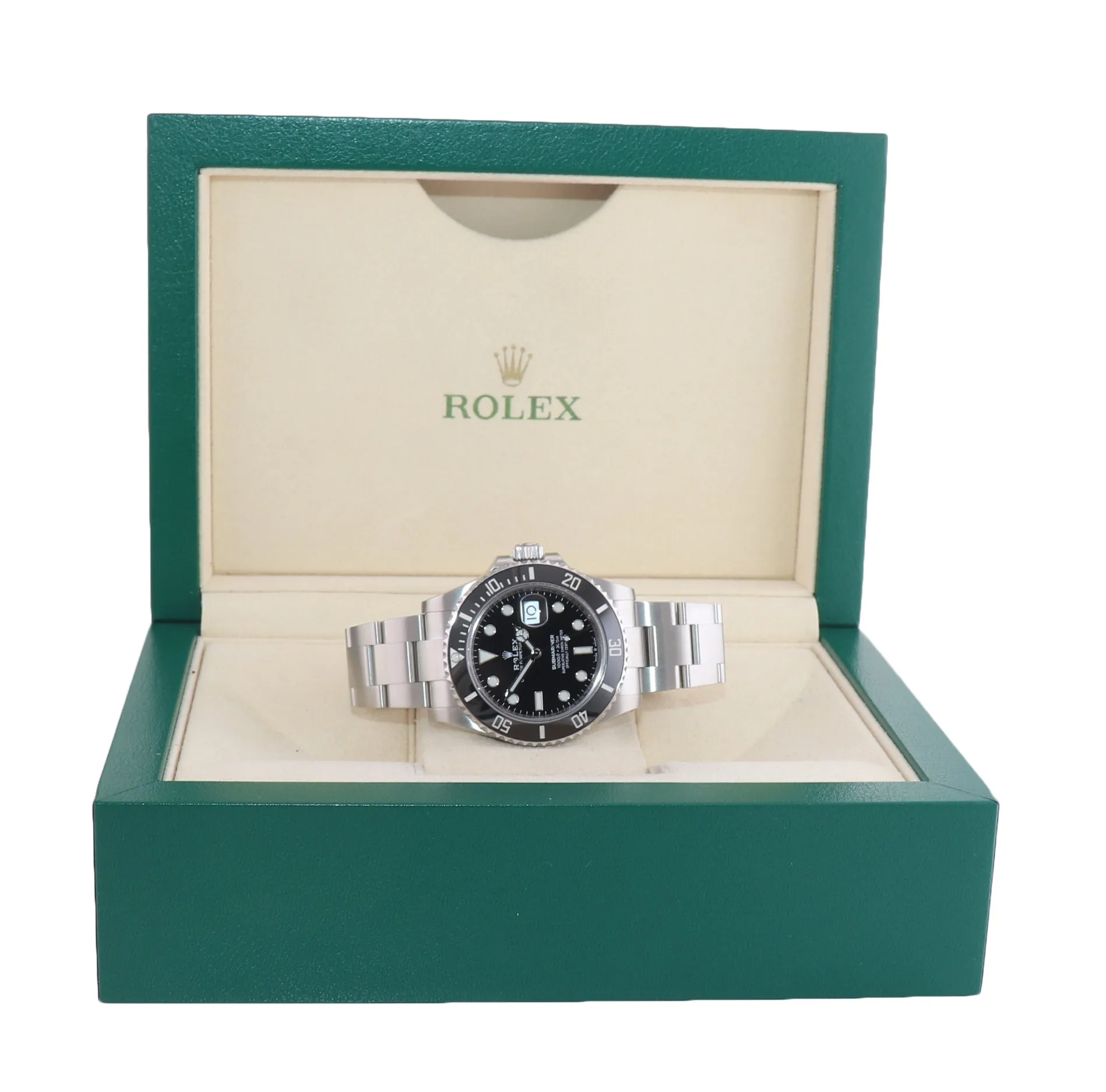 MINT 2022 Rolex Submariner 41mm Black Ceramic 126610LN Watch Box
