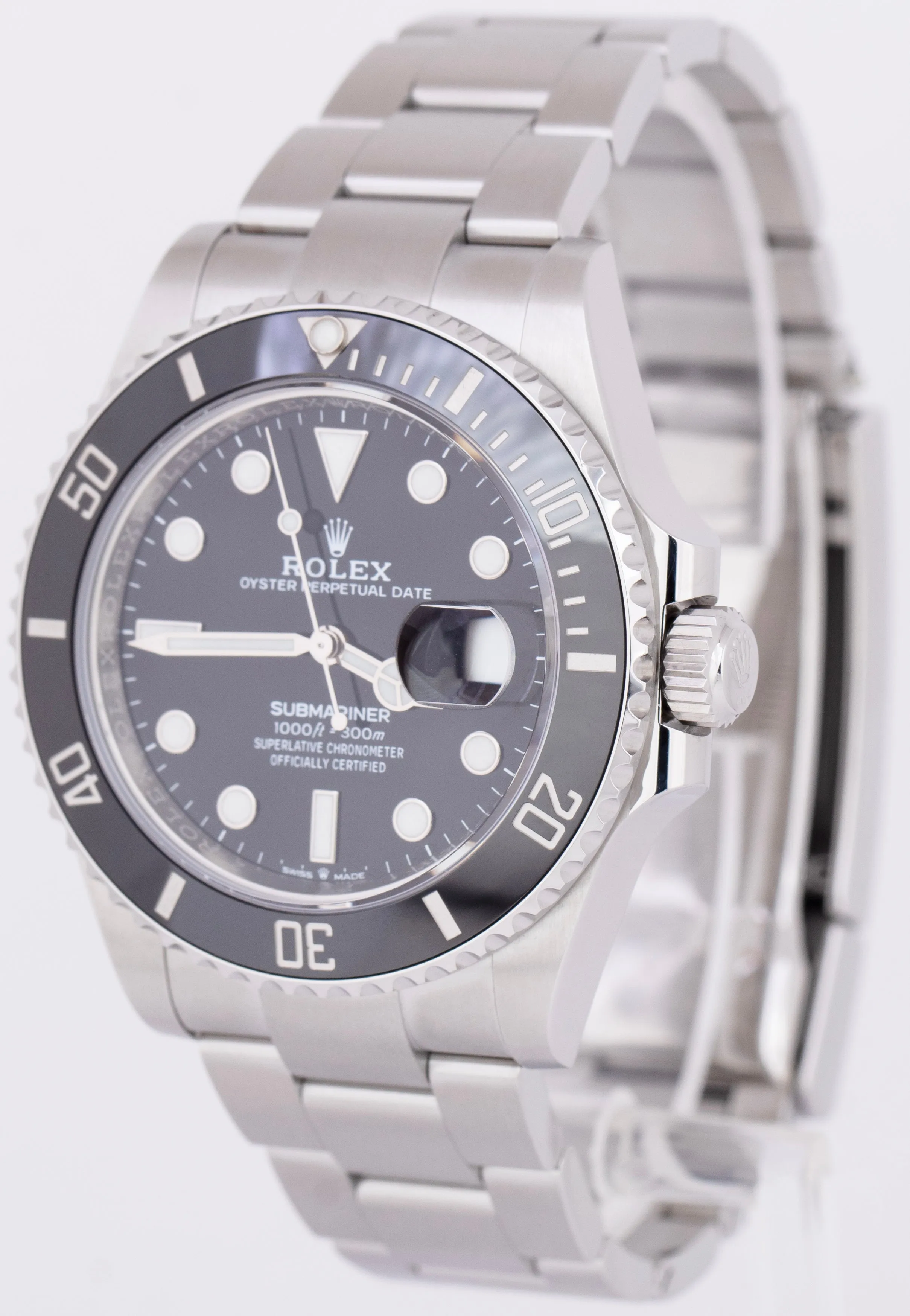 MINT 2023 PAPERS Rolex Submariner Date 41 Black Ceramic 41mm 126610 LN Watch BOX