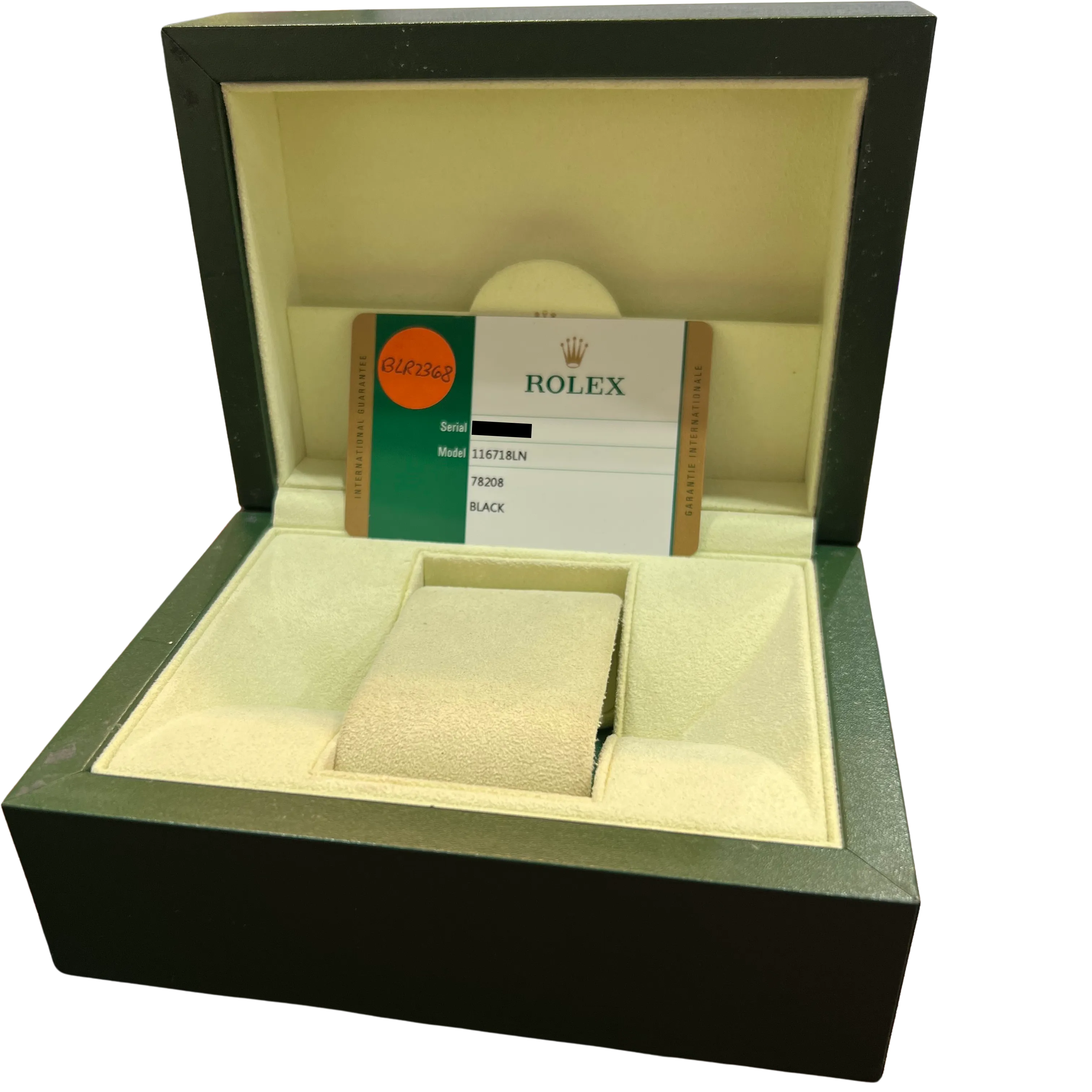 MINT Rolex GMT-Master II PAPERS Ceramic Black 18K Yellow Gold 40mm 116718 LN BOX