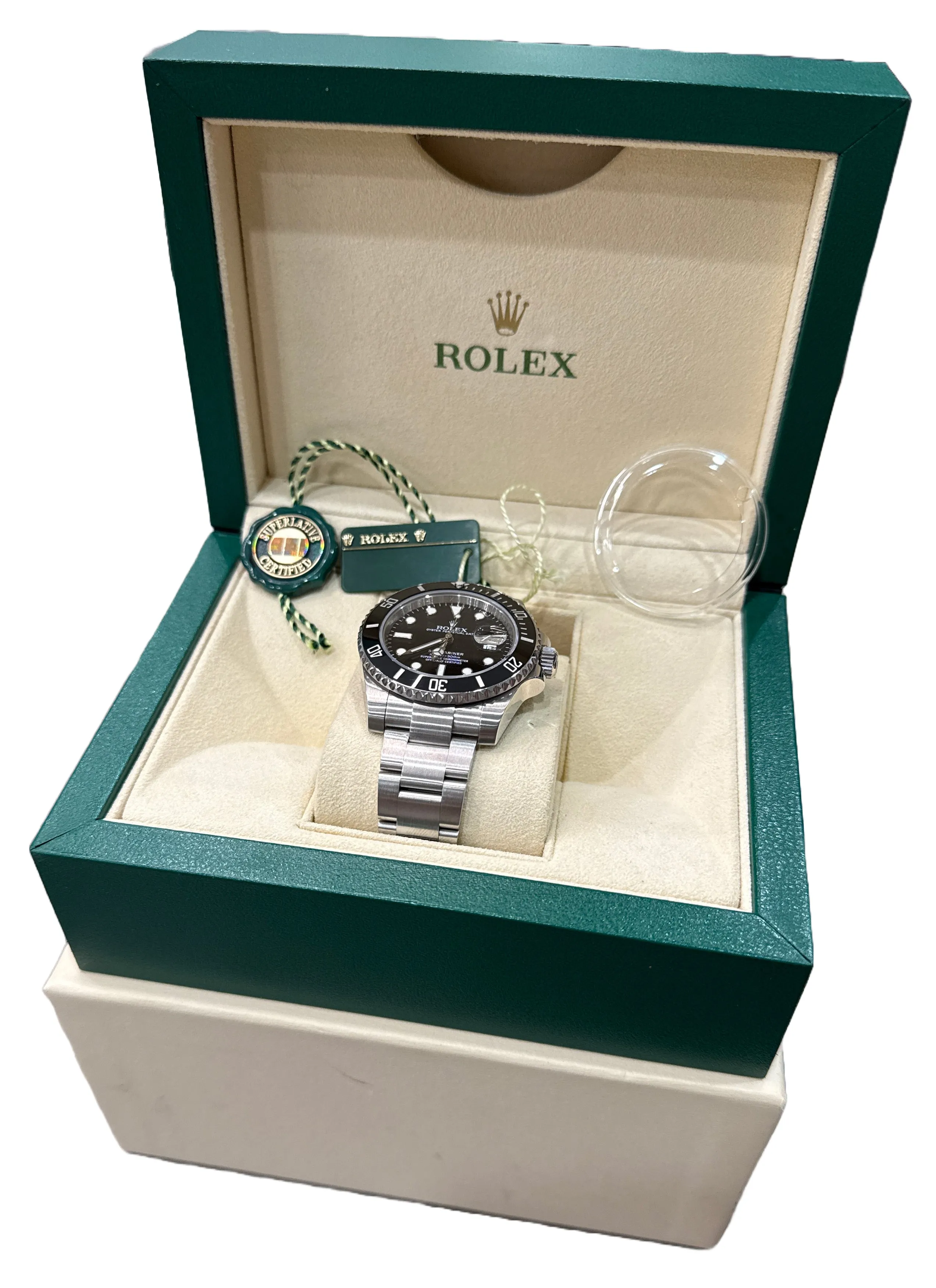 MINT Rolex Submariner Date BLACK Ceramic Stainless 40mm 116610 LN Watch BOX