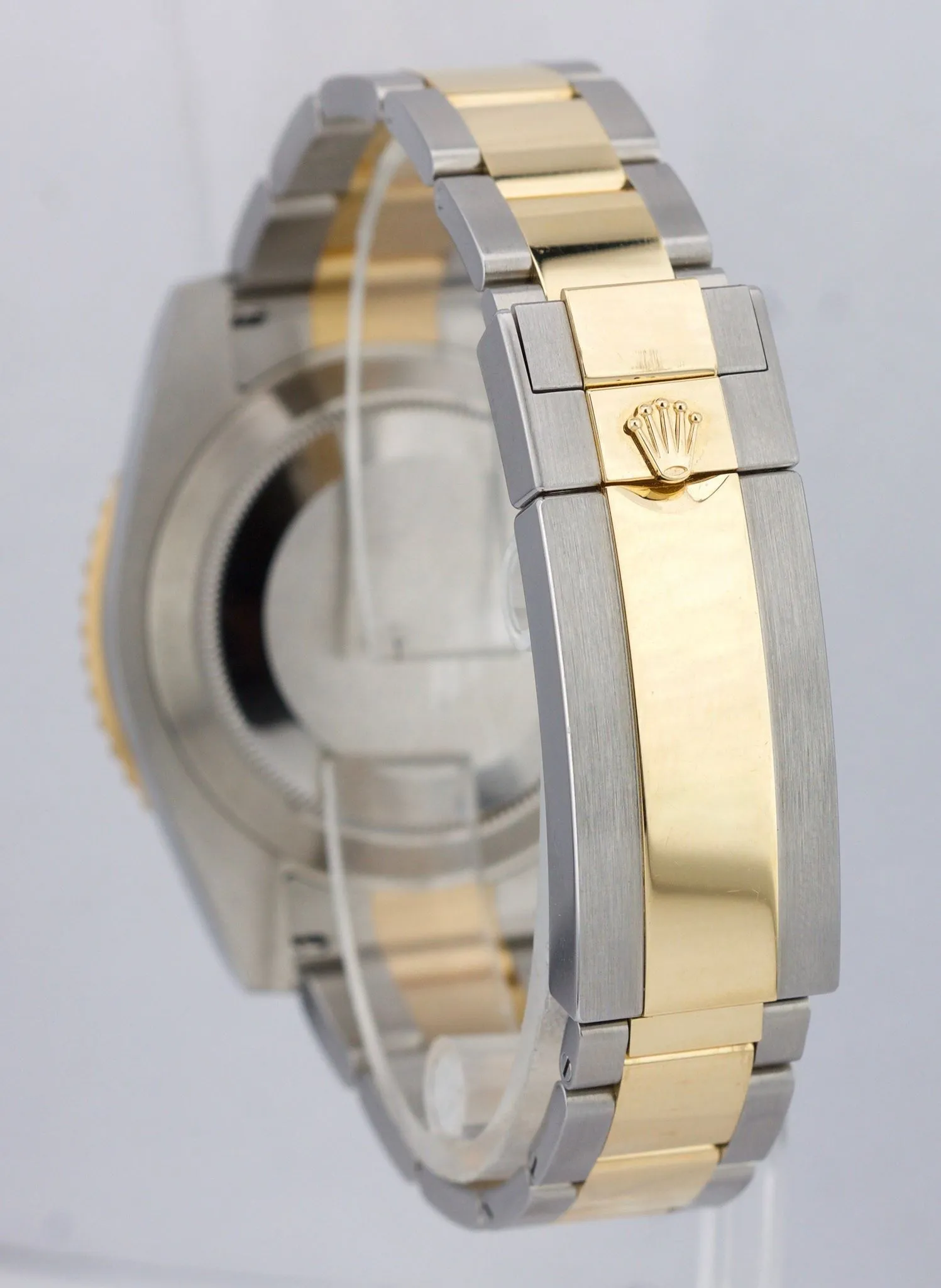 MINT Rolex Submariner Date Ceramic Two-Tone Gold Black Dive Watch 116613 LN