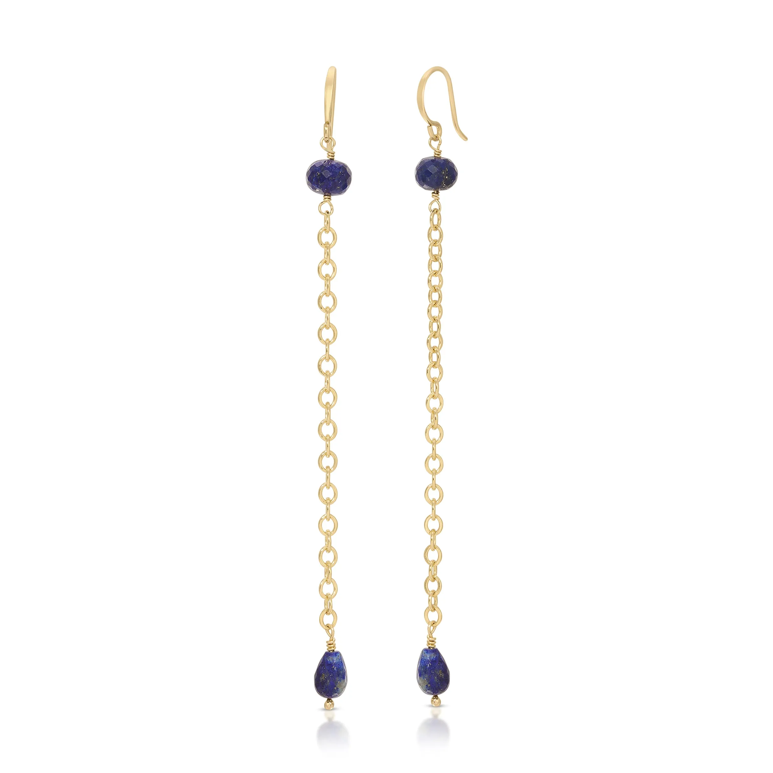 Mixed Up Linear Drop Earrings