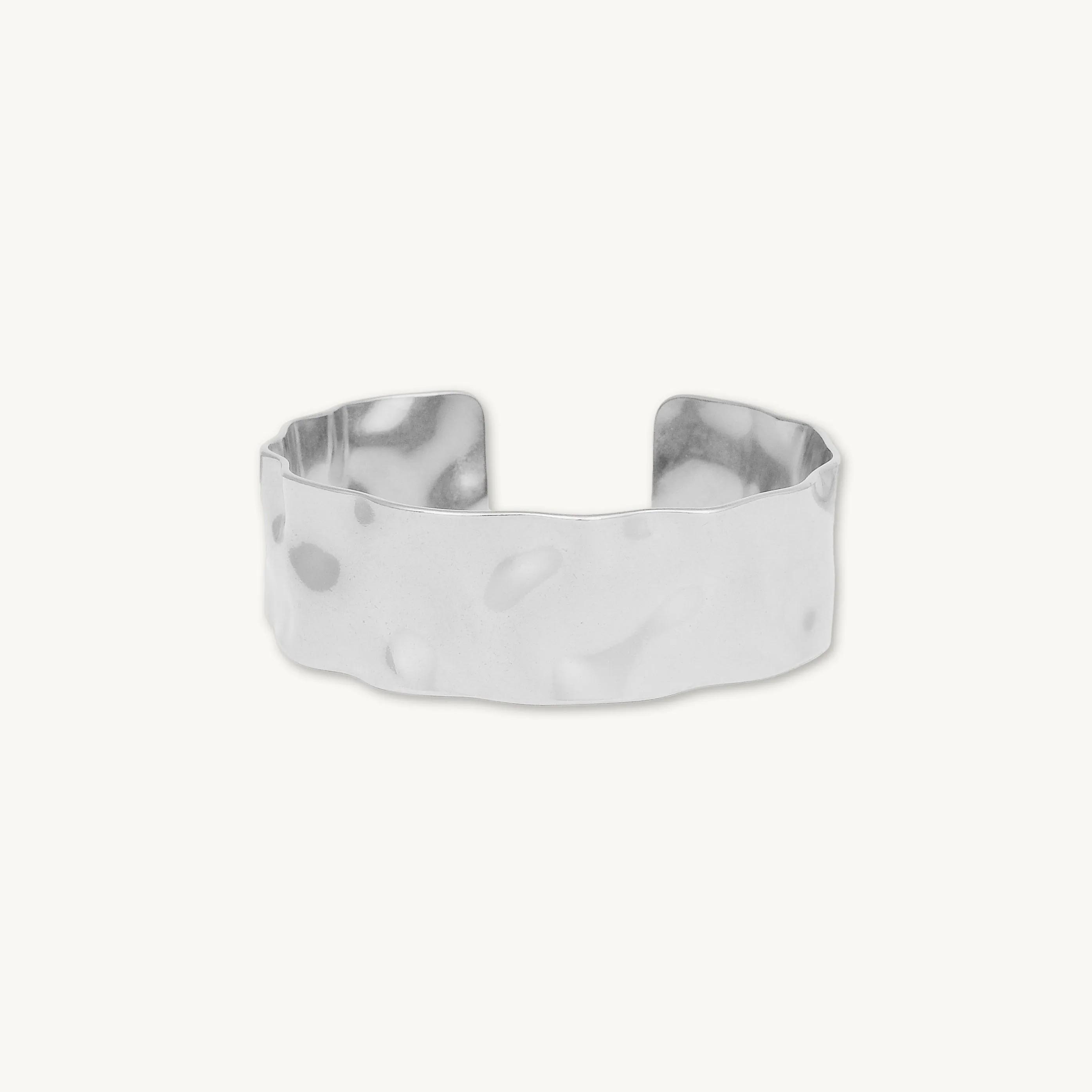 Molten Statement Open Cuff Bangle