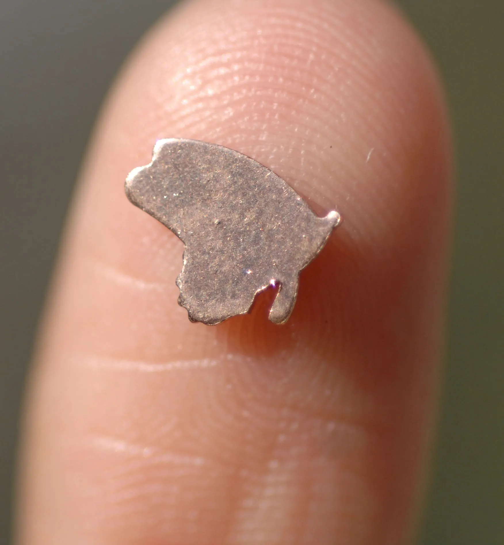 Most Tiny Metal Landing Butterfly Mini Blanks