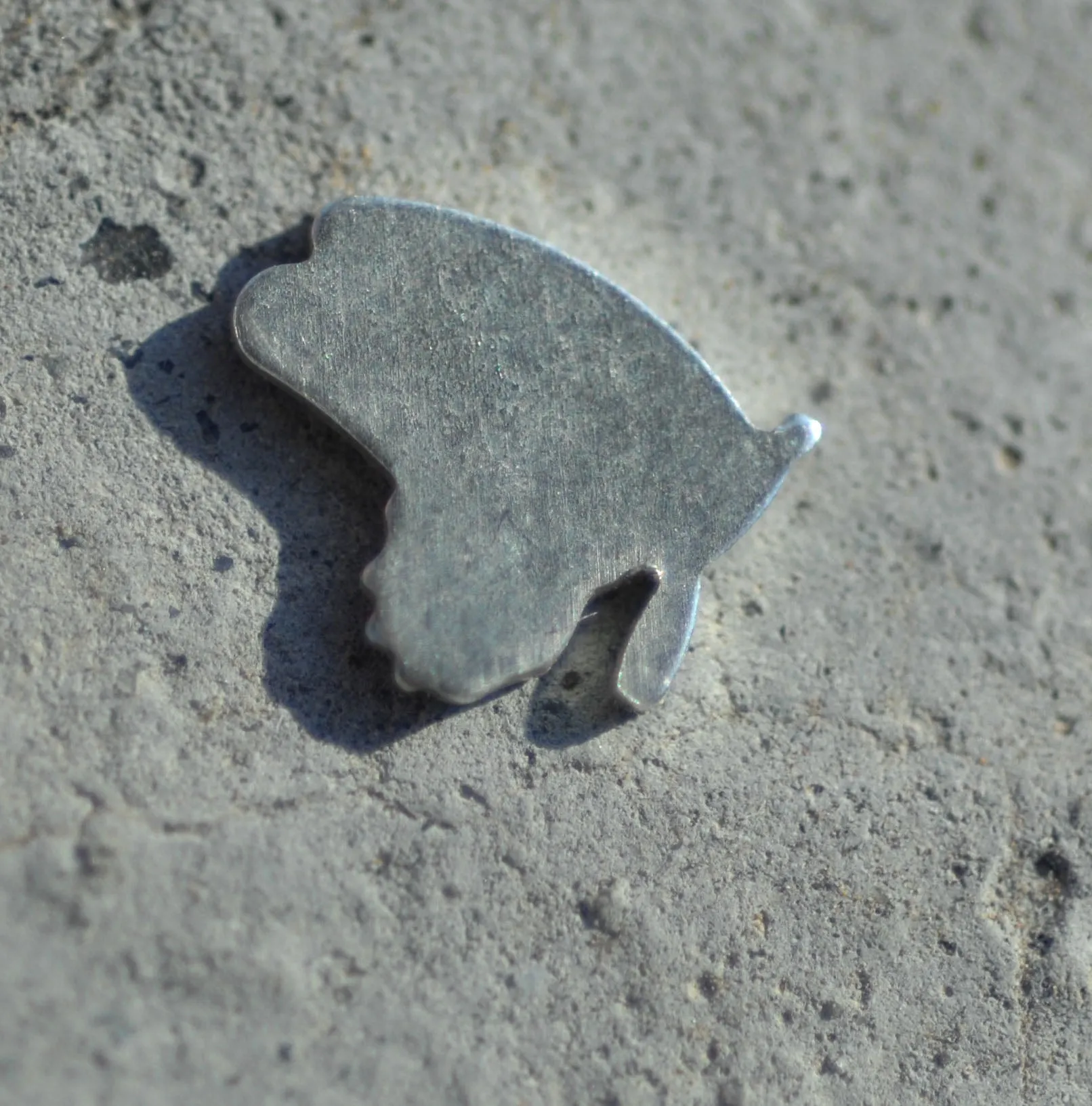 Most Tiny Metal Landing Butterfly Mini Blanks