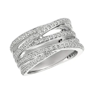 ‘MULTI-STRAND’ DIAMOND RING 14K GOLD (1.25 CTW)