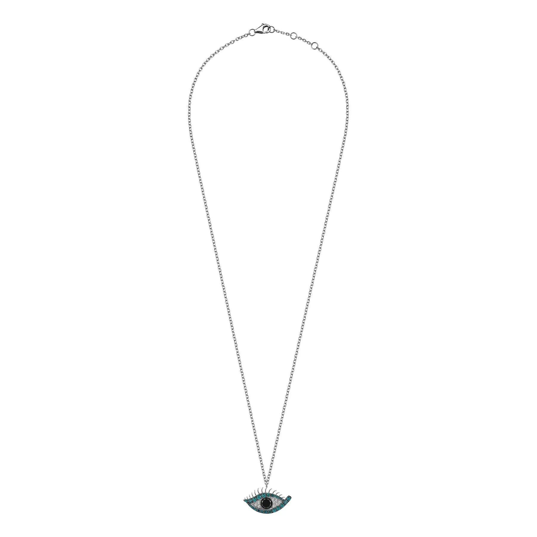 NAZAR FUTURA BLUE DIAMOND NECKLACE