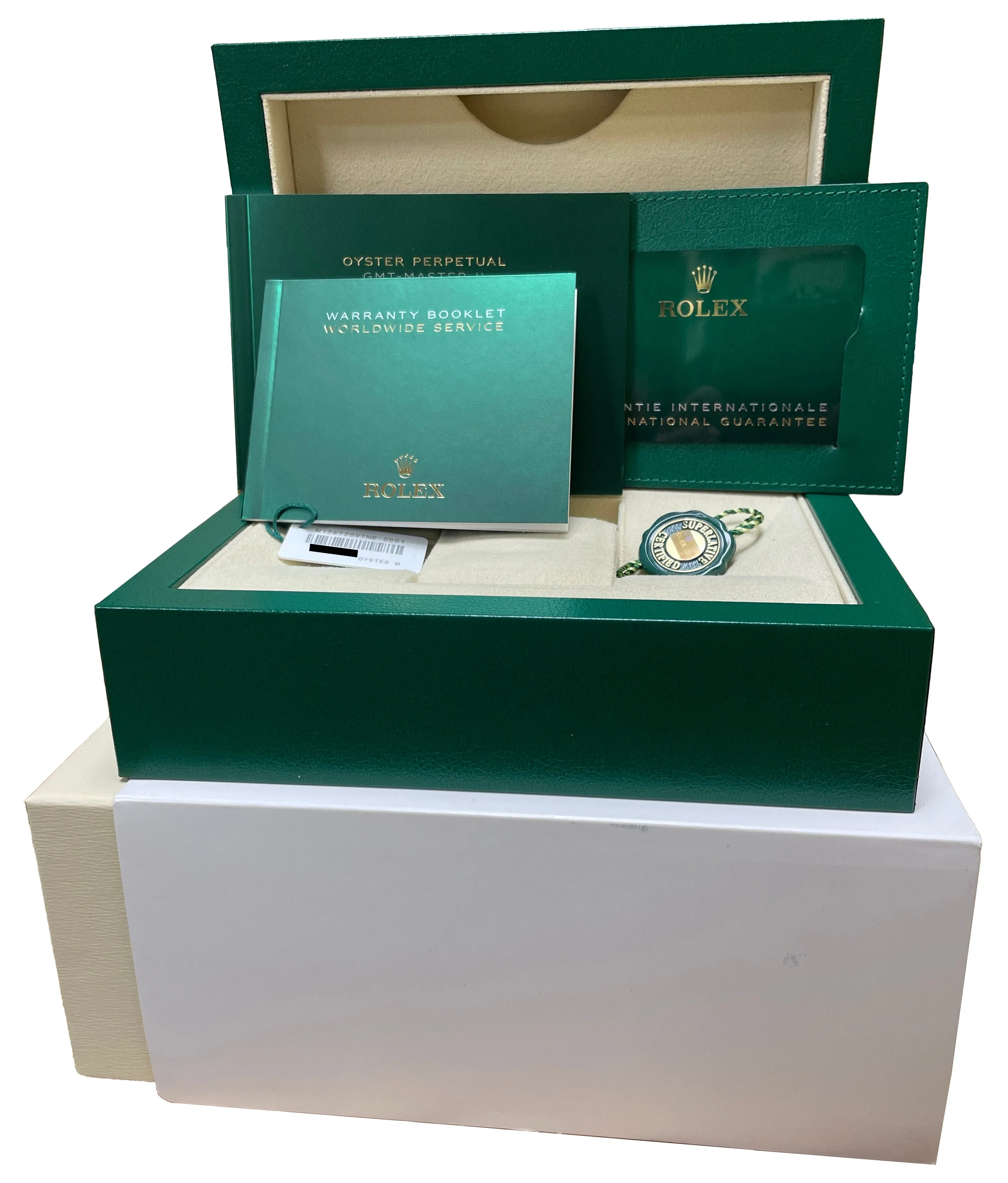 NEW 2022 Rolex GMT-Master II SPRITE Stainless GREEN Oyster Watch 126720 VTNR