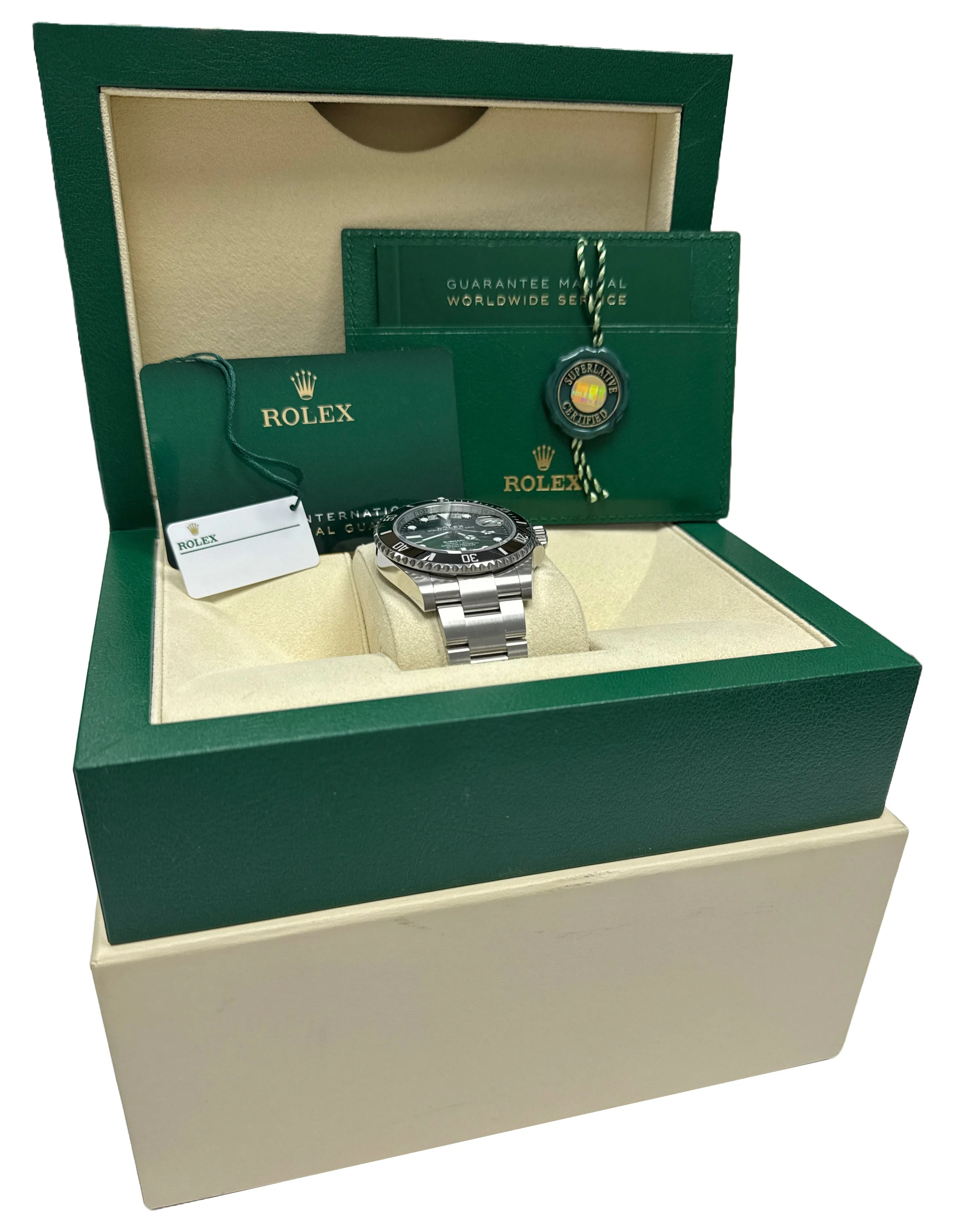 NEW 2024 PAPERS Rolex Submariner Date 41 Steel BLACK Ceramic 41mm 126610 LN BOX