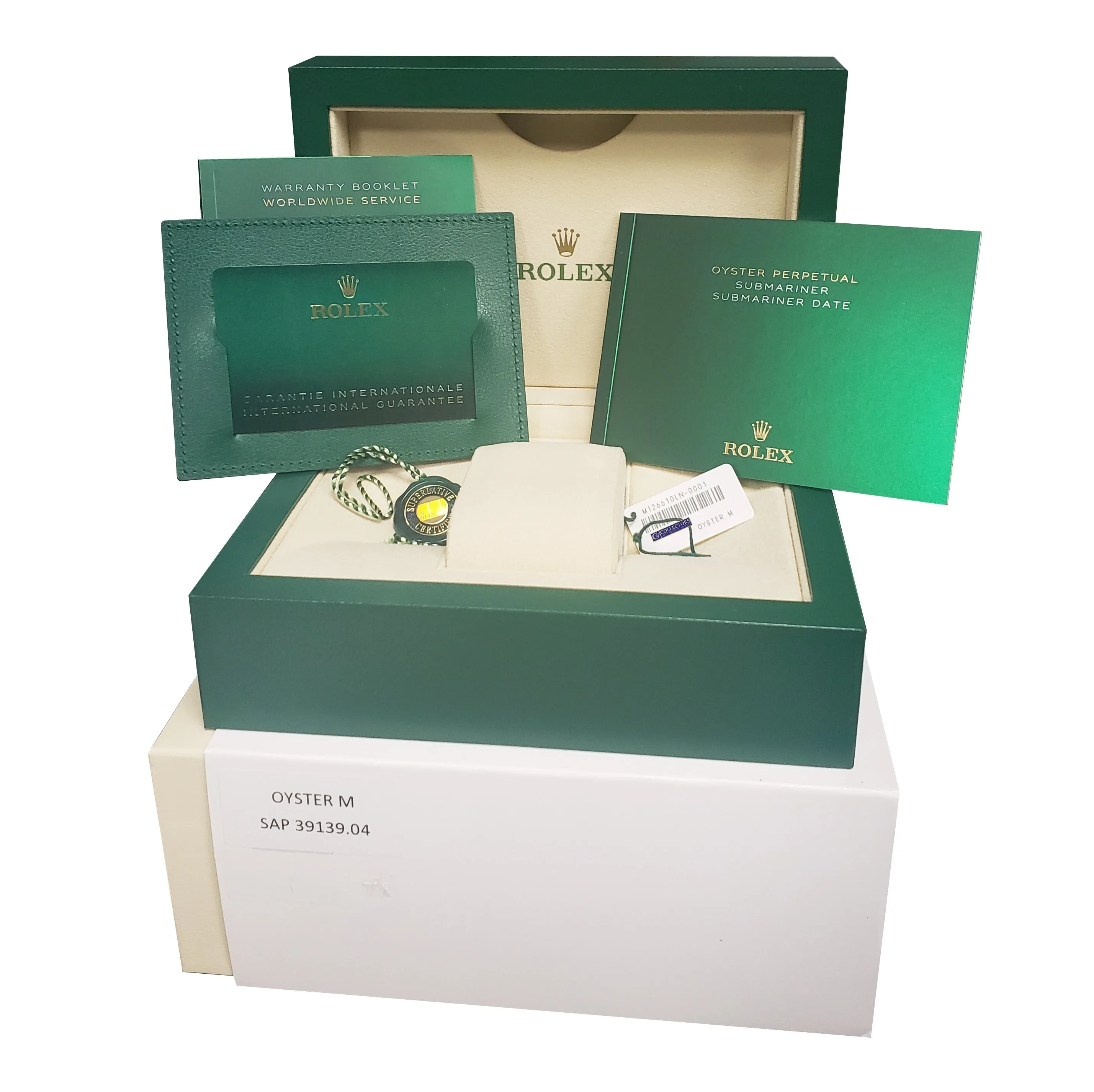 NEW FEBRUARY 2022 Rolex Submariner 41mm Date Steel Black Ceramic Watch 126610 LN