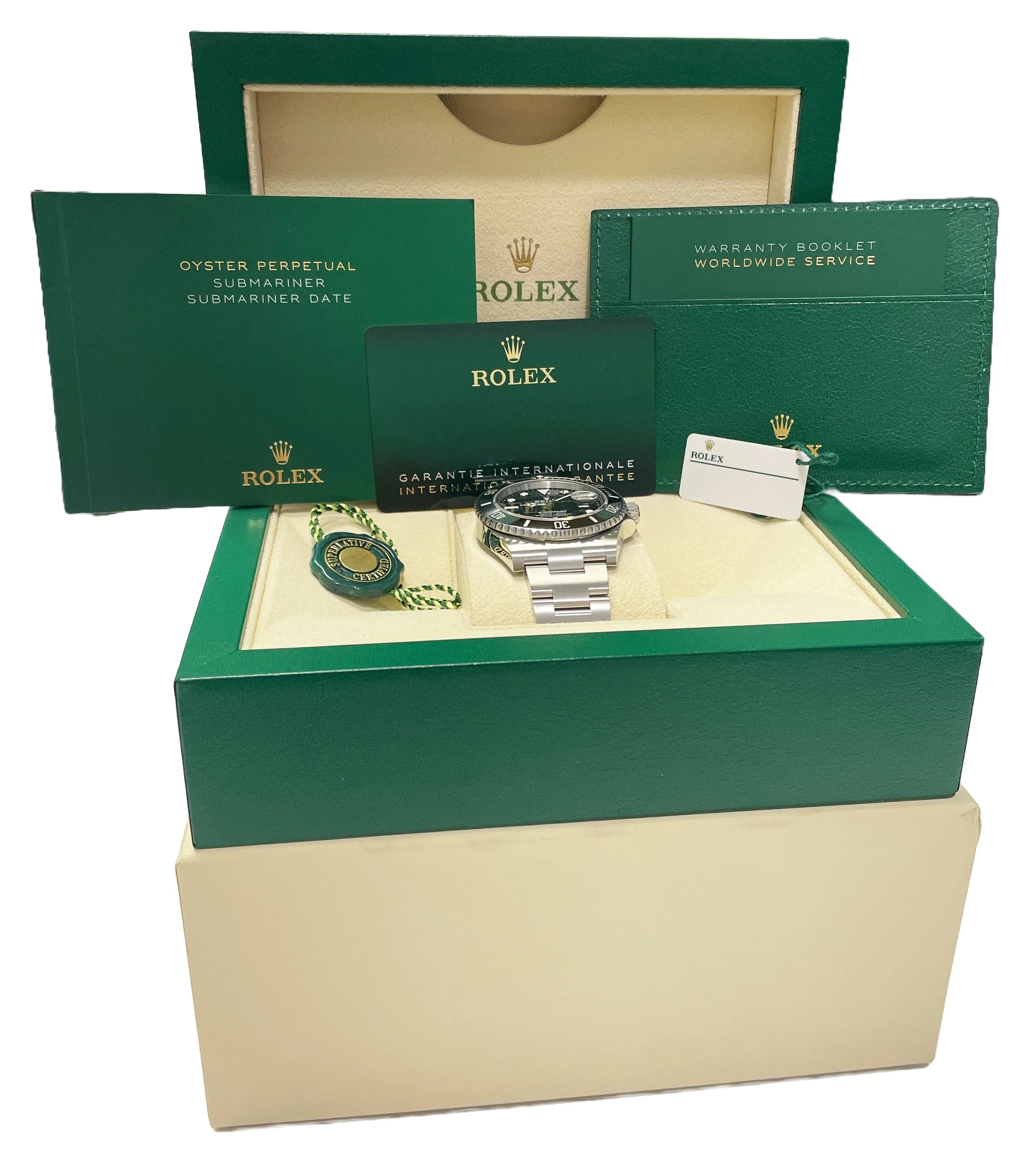 NEW JUNE 2024 PAPERS Rolex Submariner Date 41 Steel Ceramic 41mm 126610 LN BOX