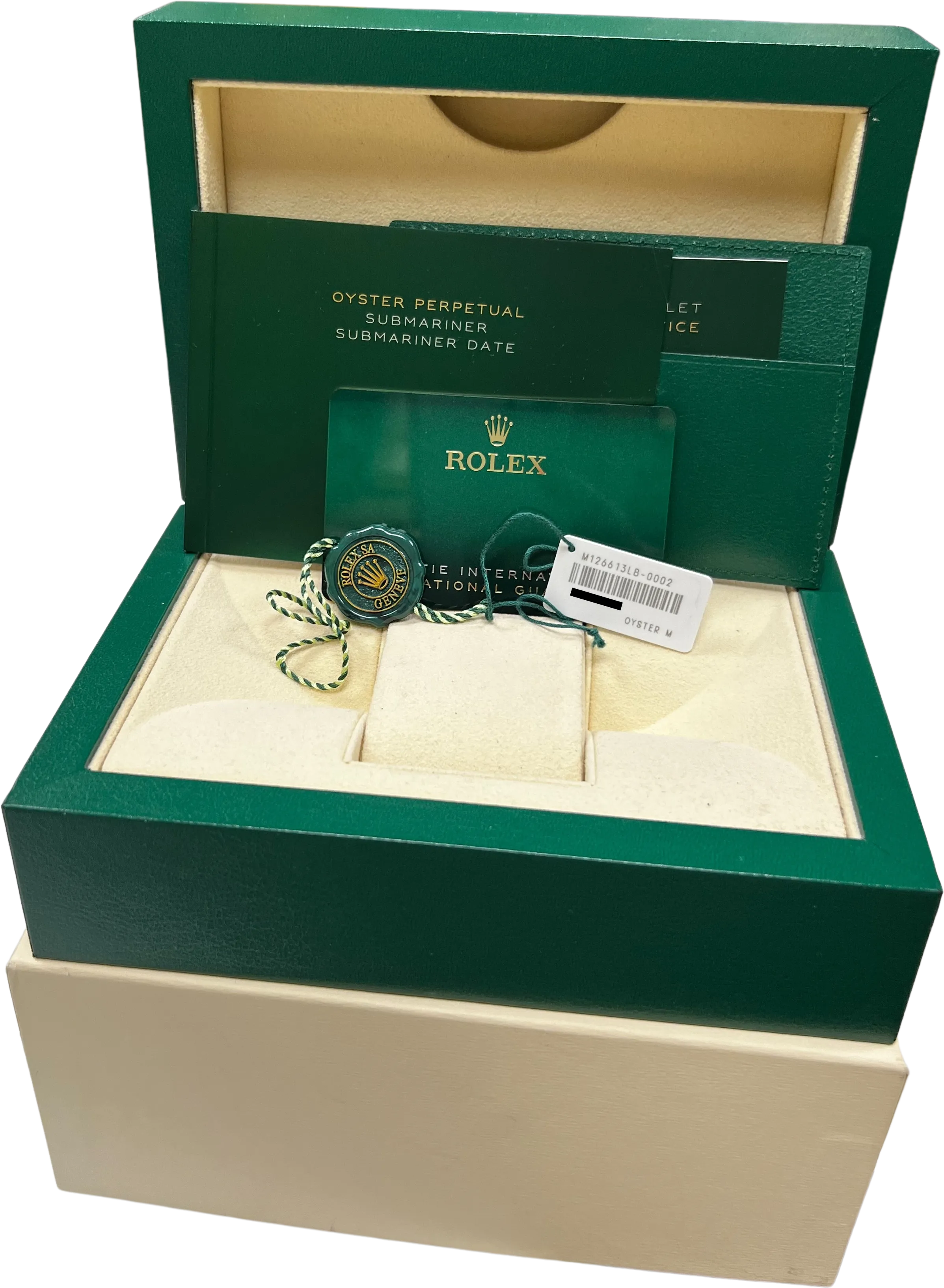 NEW MARCH 2023 PAPERS Rolex Submariner 41mm Two-Tone Yellow Gold 126613 LB B P