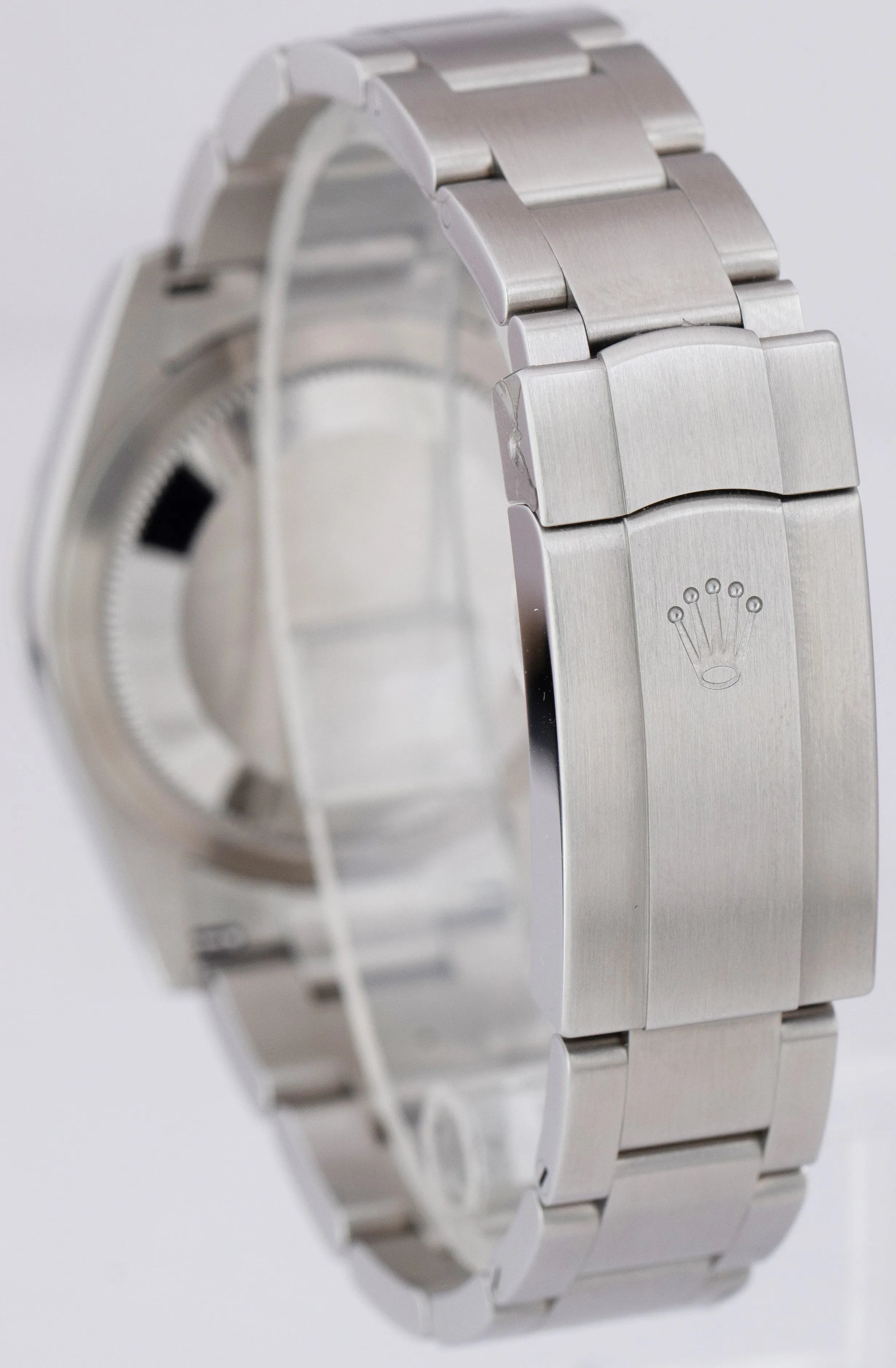 NEW MAY 2021 Rolex Oyster Perpetual 34mm Steel Blue Index Oyster Watch 124200