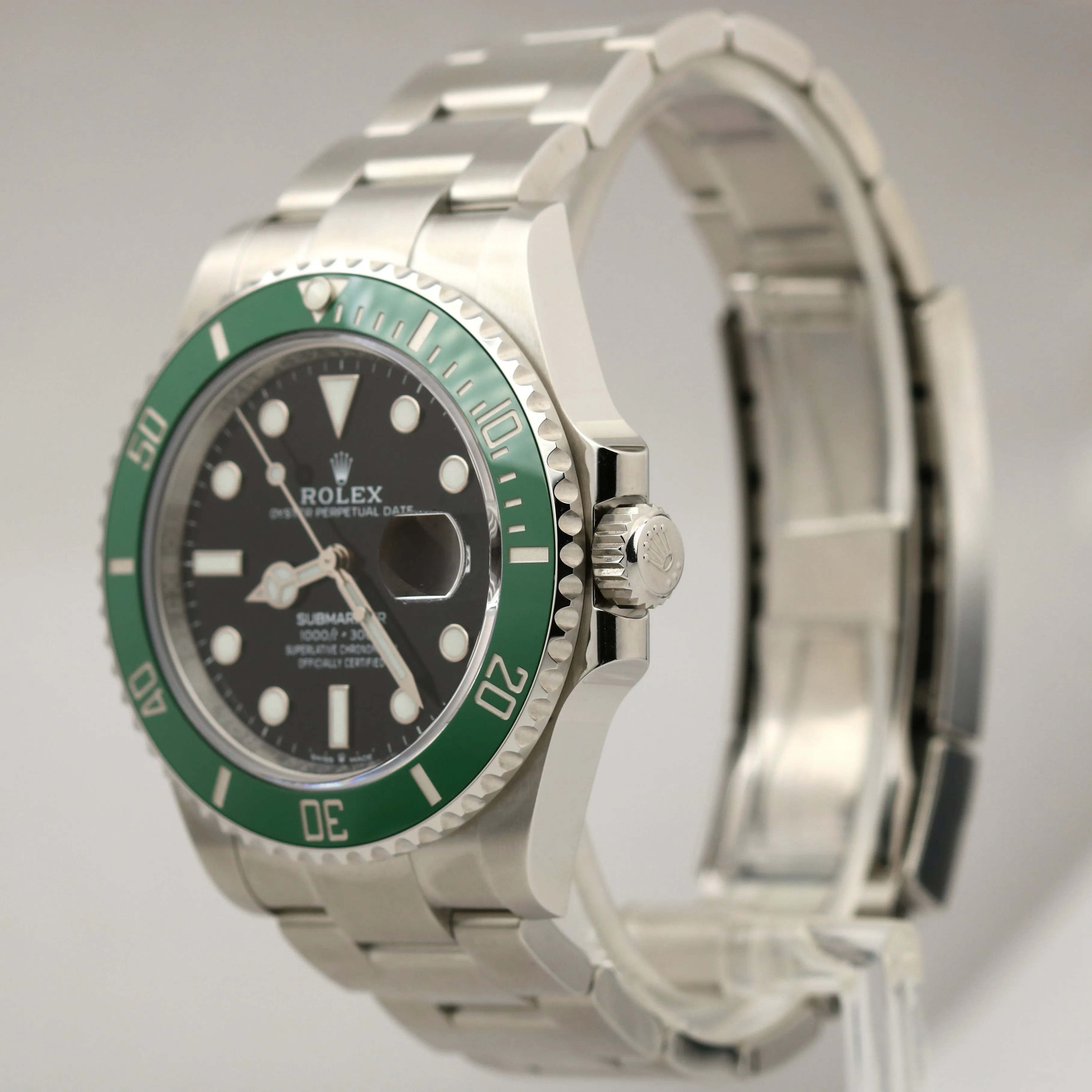 NEW MAY 2023 Rolex Submariner 41mm KERMIT Green Ceramic PAPERS 126610 LV B P