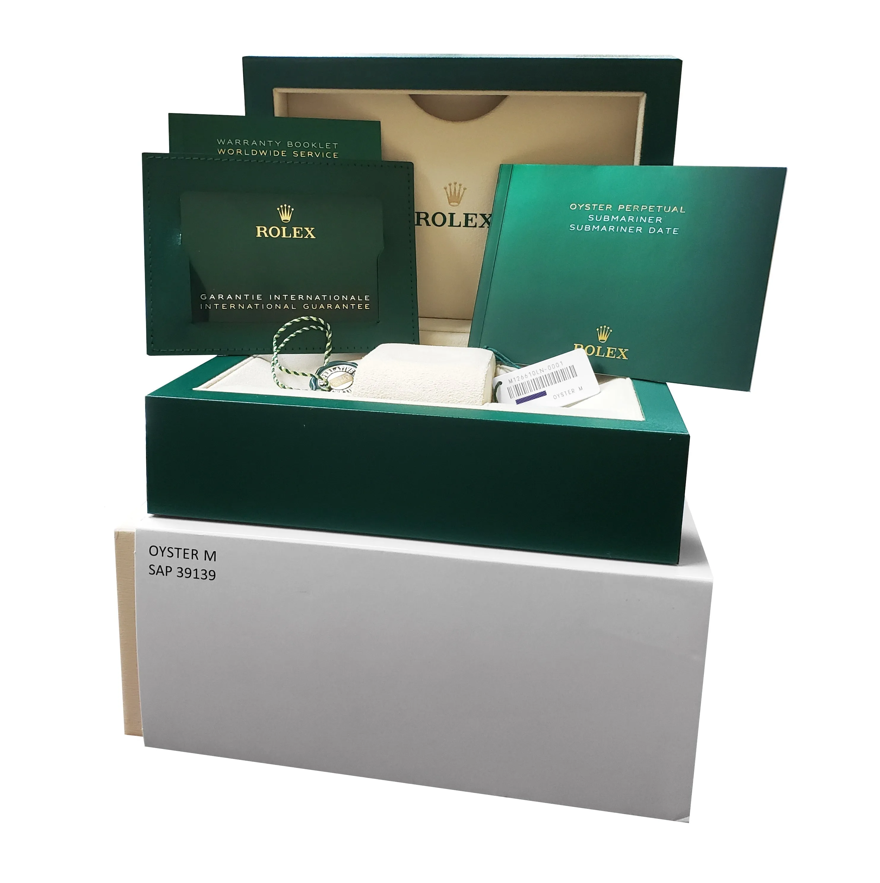 NEW NOV. 2022 Rolex Submariner 41 Date Steel Black Ceramic Watch 126610 LN