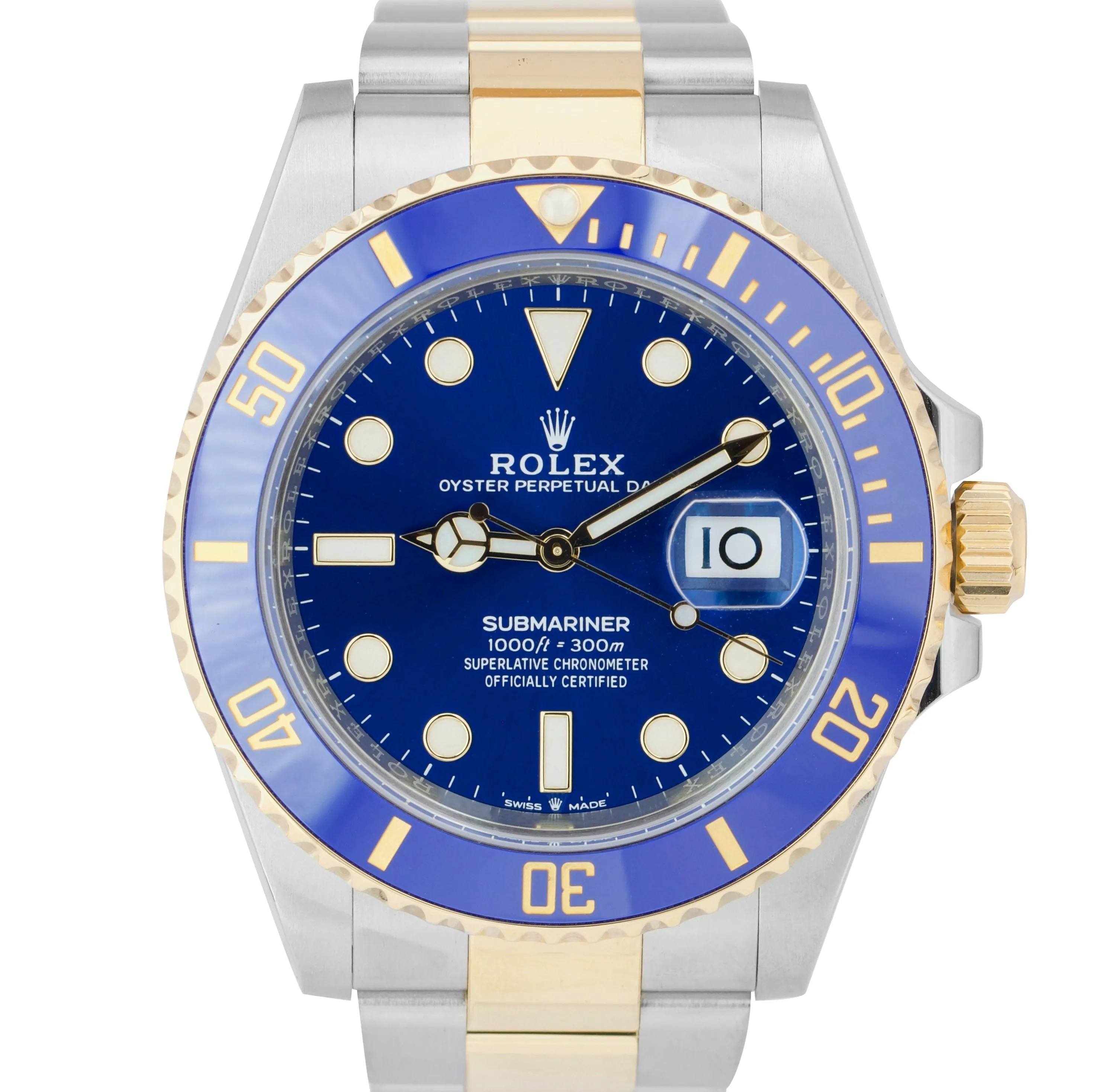 NEW SEPT 2023 PAPERS Rolex Submariner Date 41mm Ceramic 18K Gold 126613 LB B P