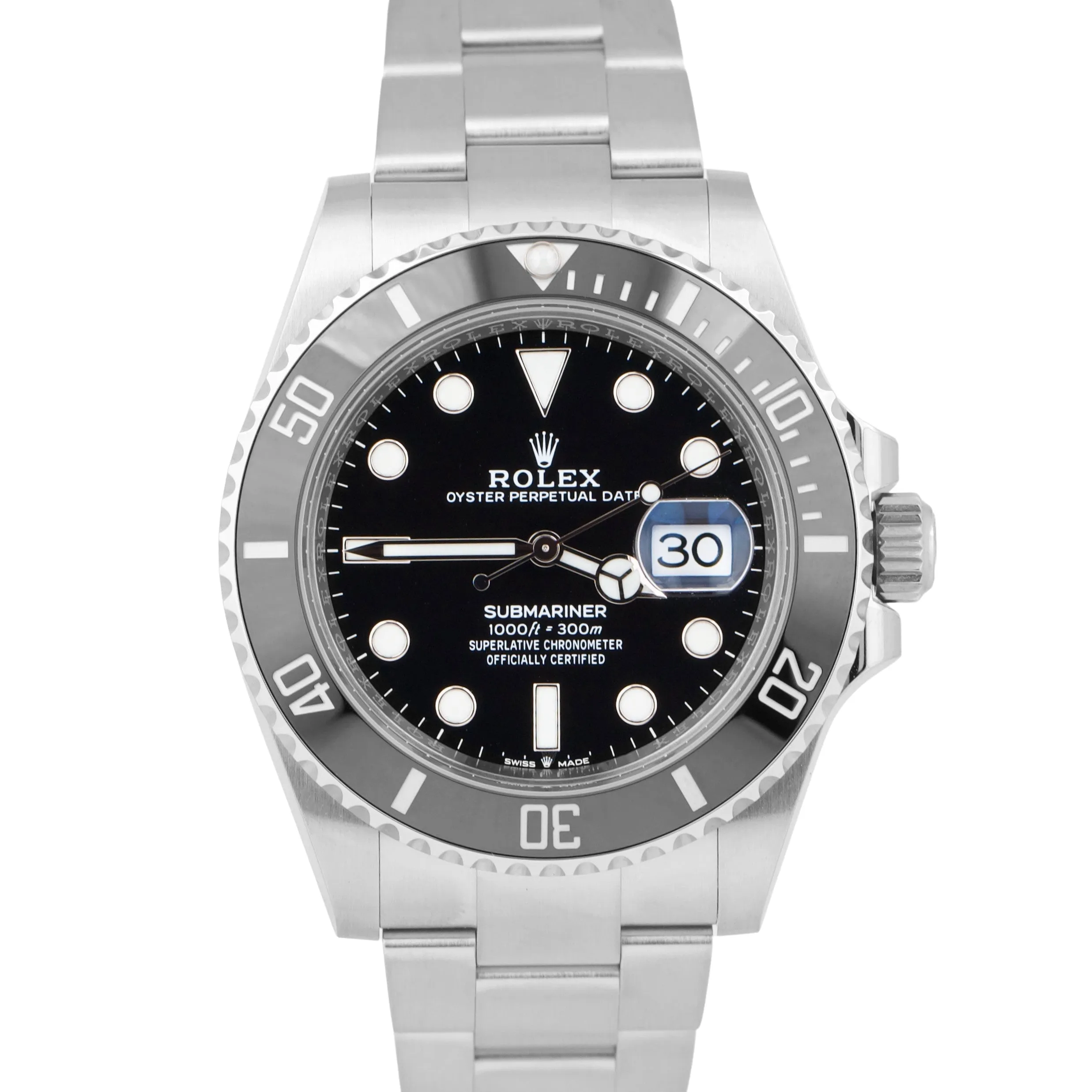 NEW UNWORN STICKERS PAPERS Rolex Submariner Date 41 Ceramic 41mm 126610 LN BOX