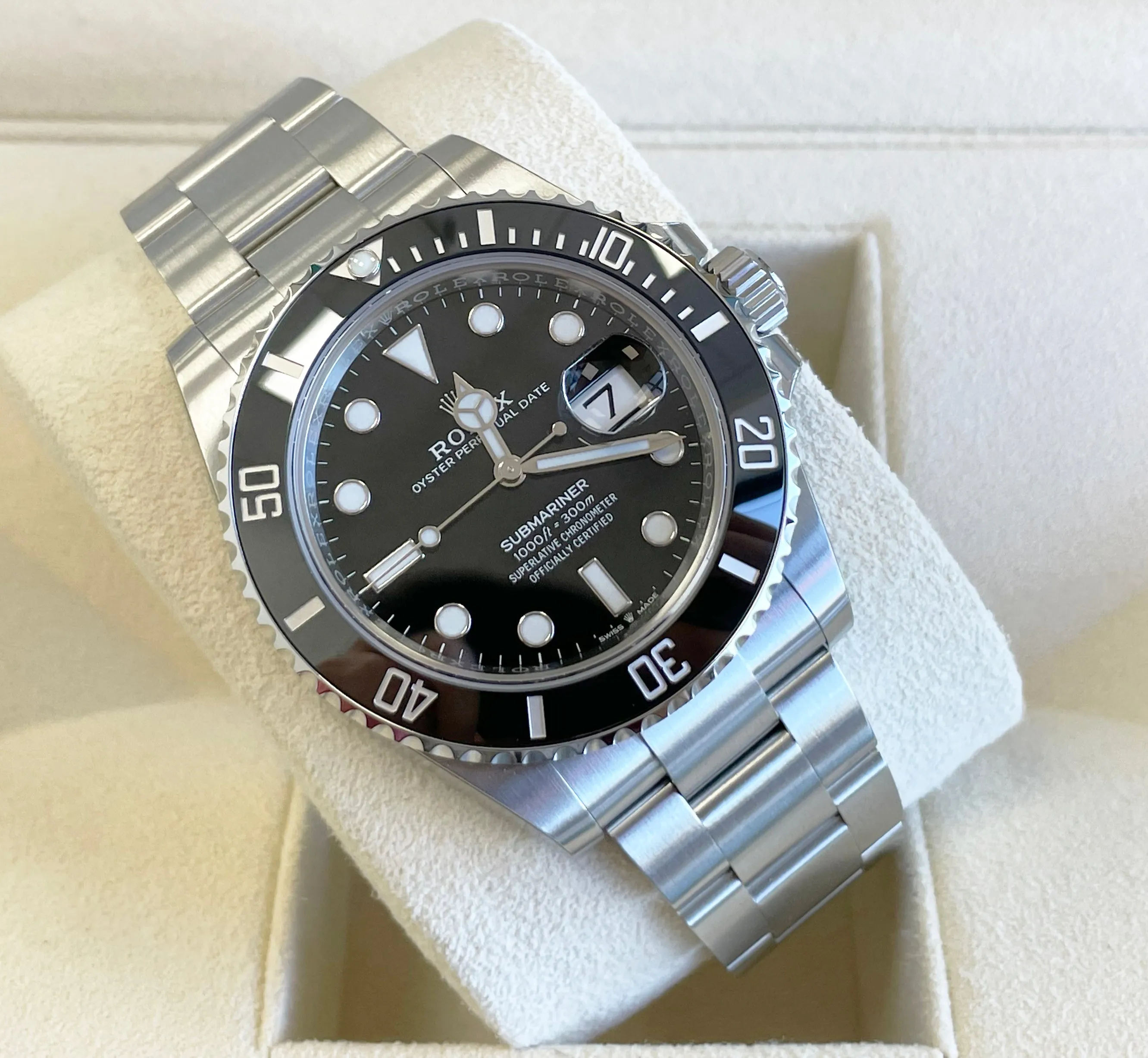 NEW UNWORN STICKERS PAPERS Rolex Submariner Date 41 Ceramic 41mm 126610 LN BOX