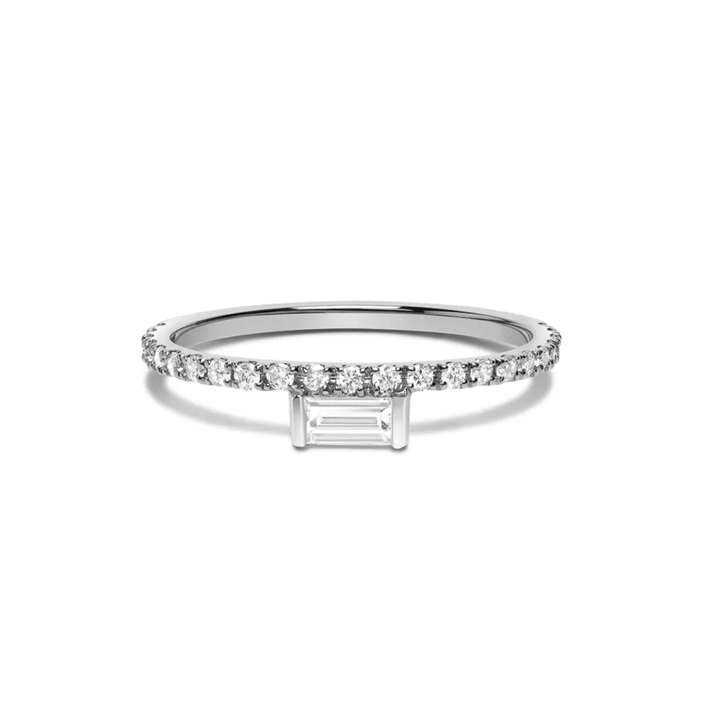Nikita Ring - White Diamond