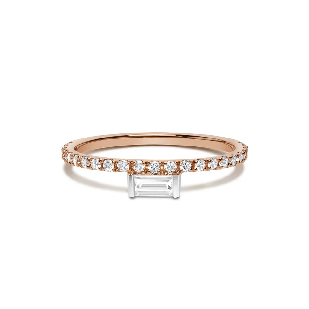 Nikita Ring - White Diamond