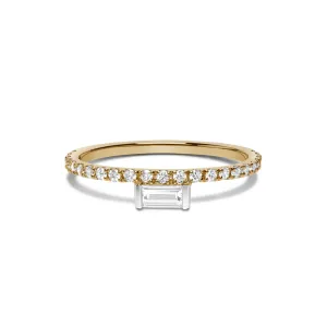 Nikita Ring - White Diamond