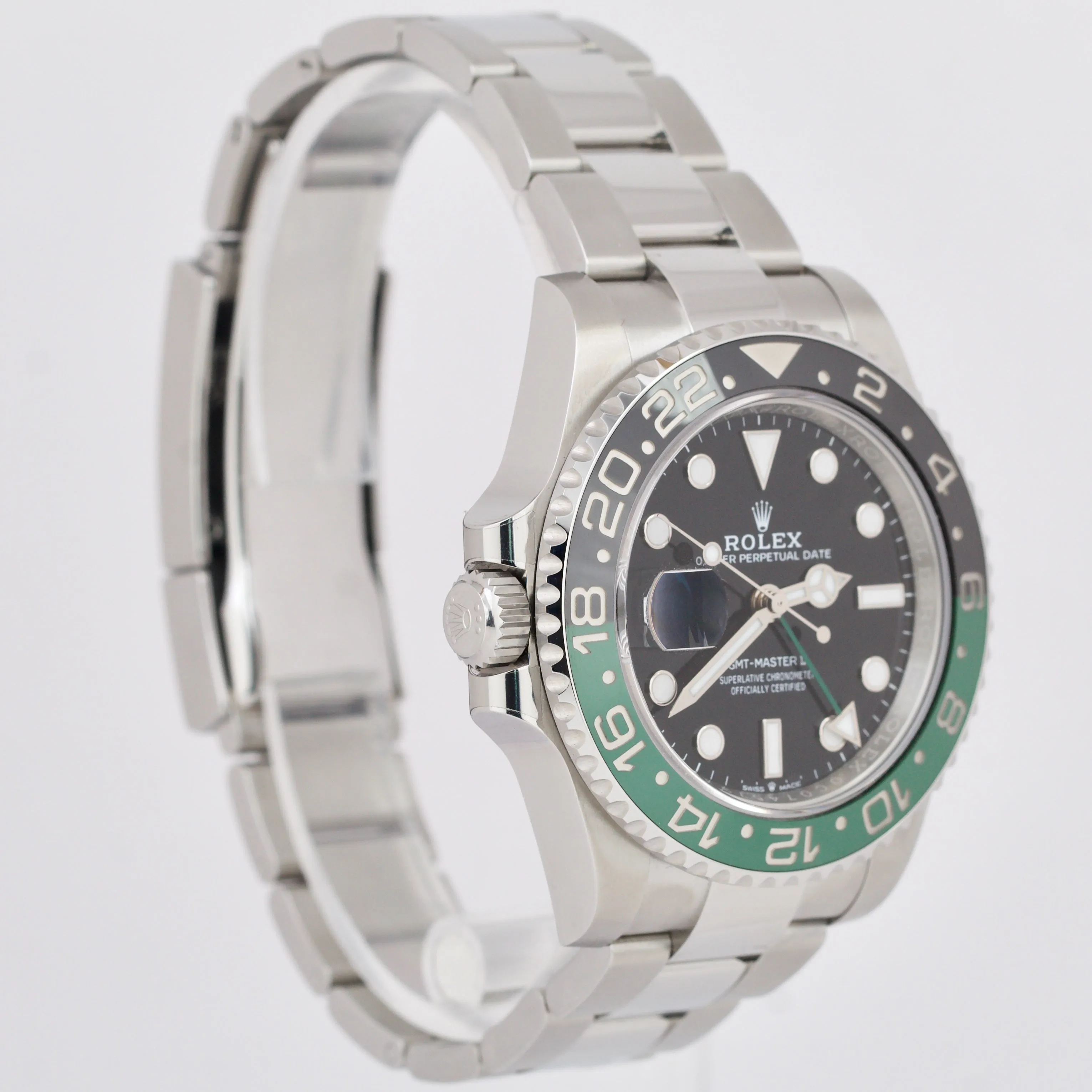 OCT 2022 Rolex GMT-Master II SPRITE GREEN 126720 VTNR Oyster CARD Date Watch B P
